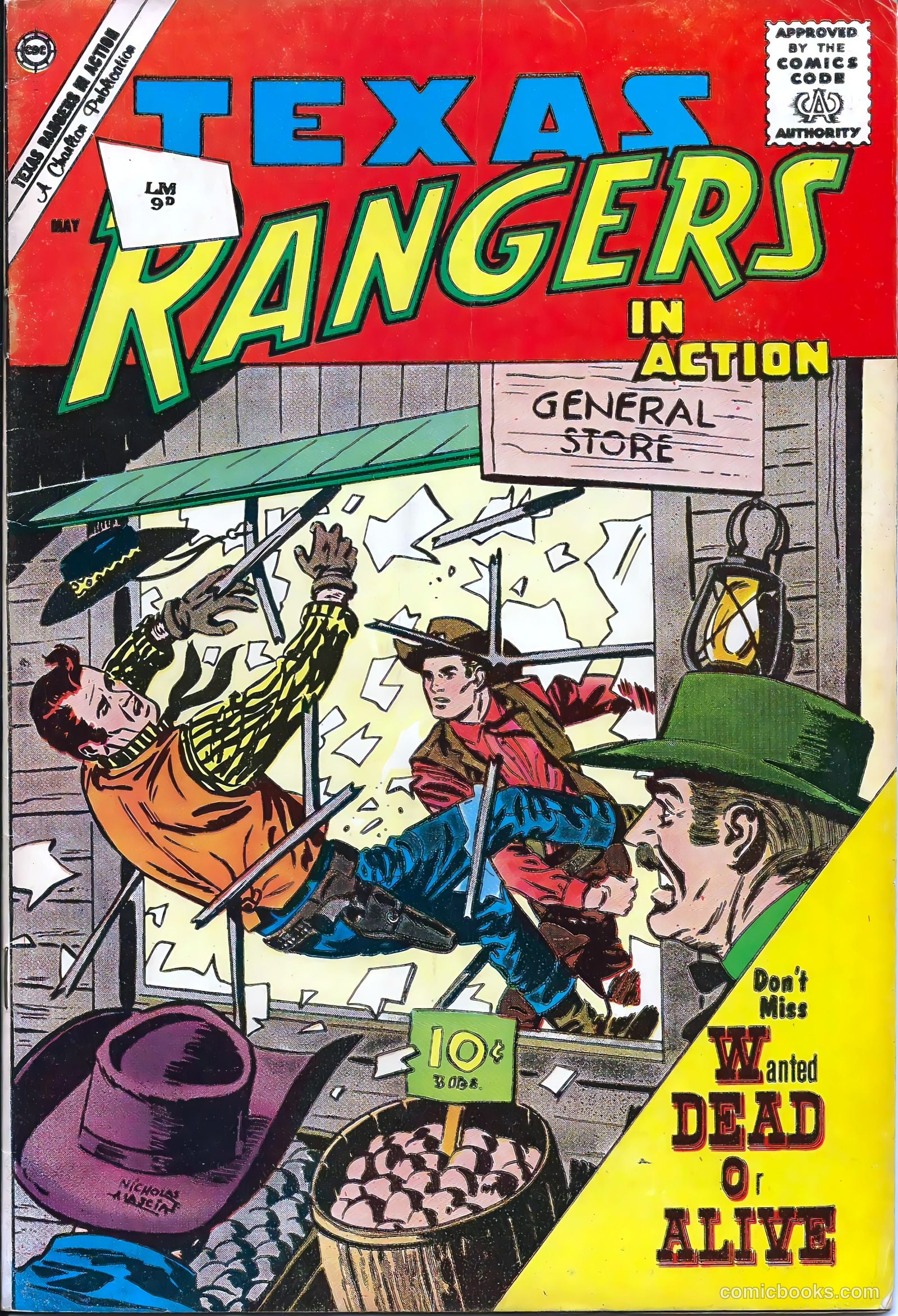Texas Rangers in Action #33 — page 1 of 36