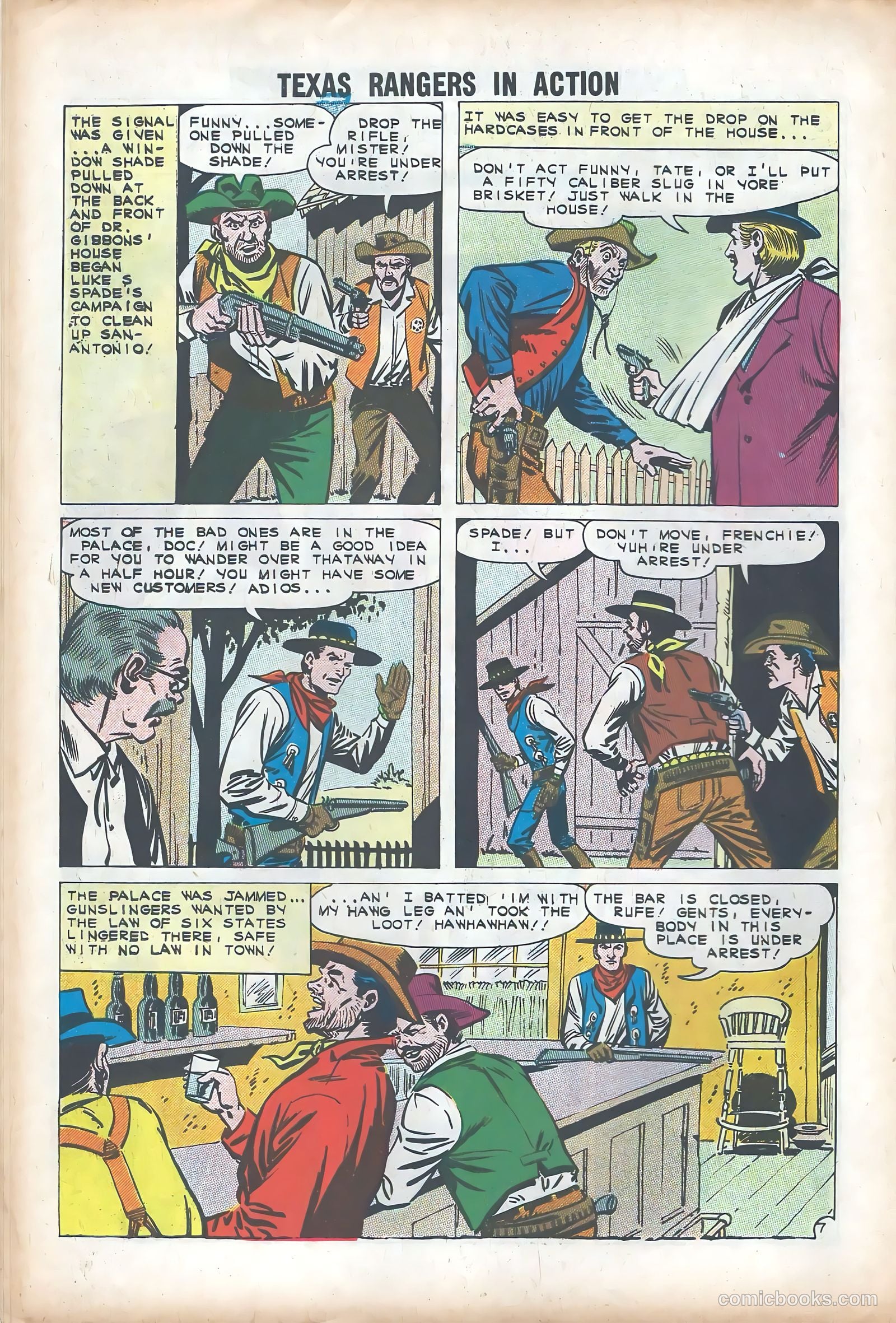 Texas Rangers in Action #33 — page 10 of 36