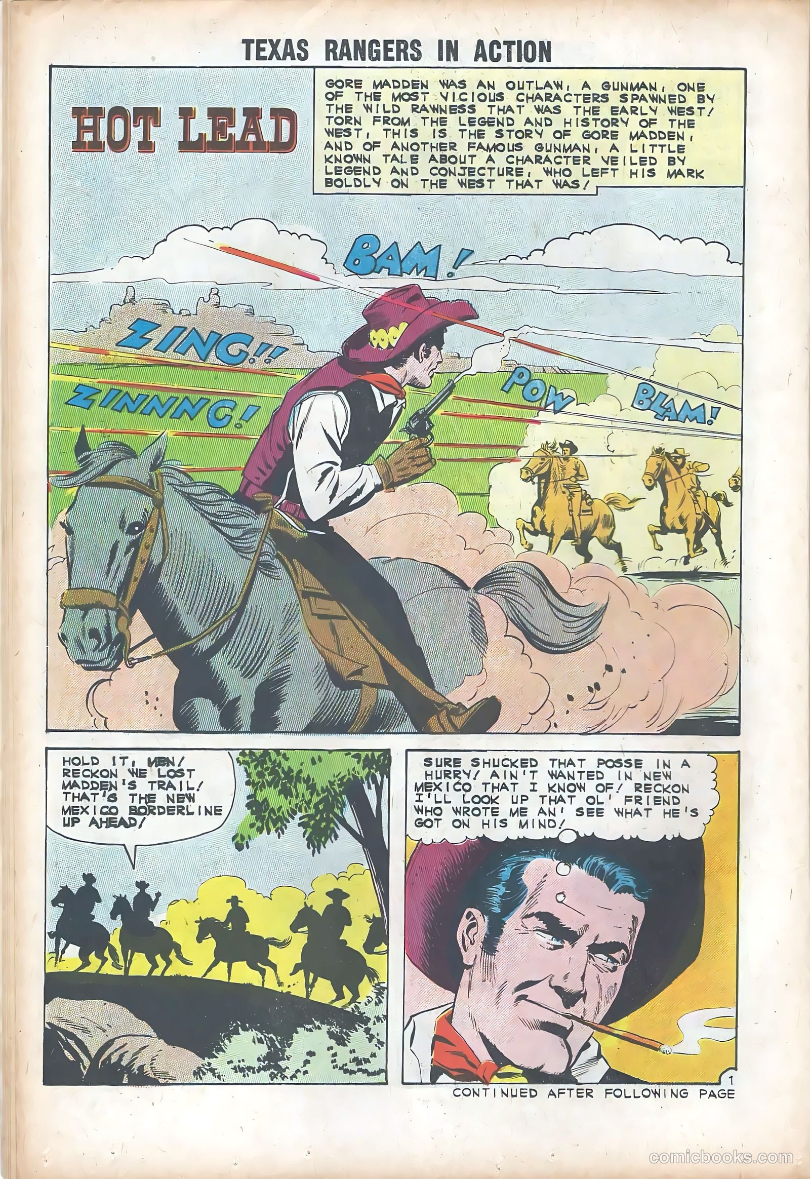 Texas Rangers in Action #33 — page 14 of 36