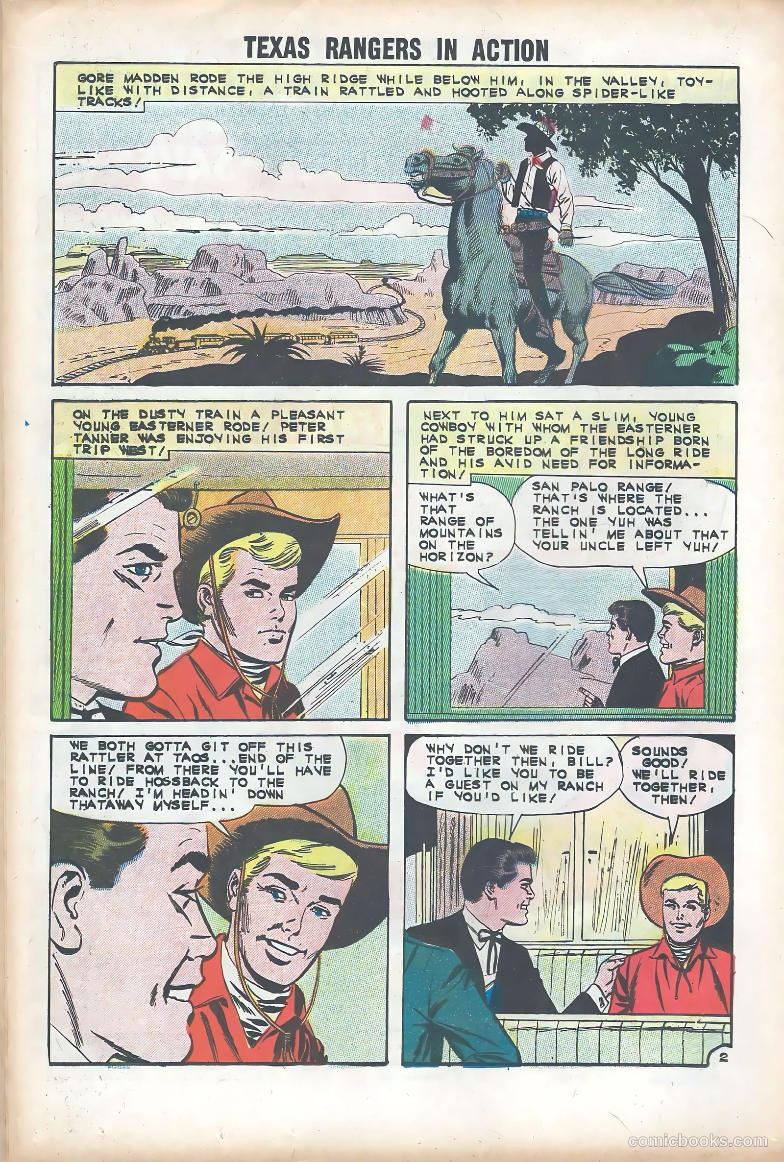 Texas Rangers in Action #33 — page 16 of 36