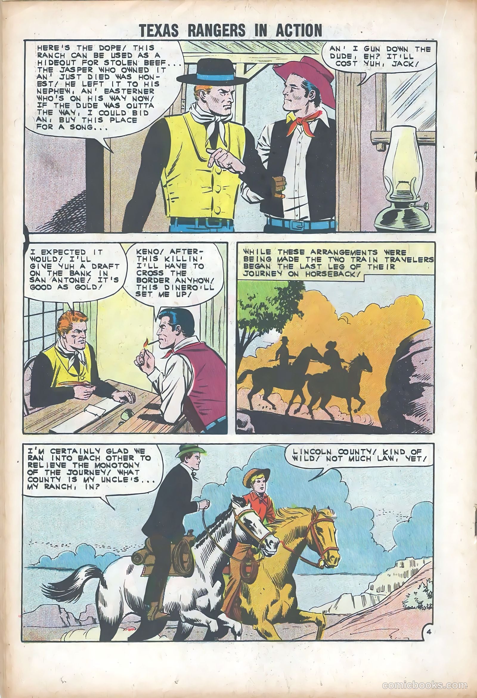 Texas Rangers in Action #33 — page 18 of 36