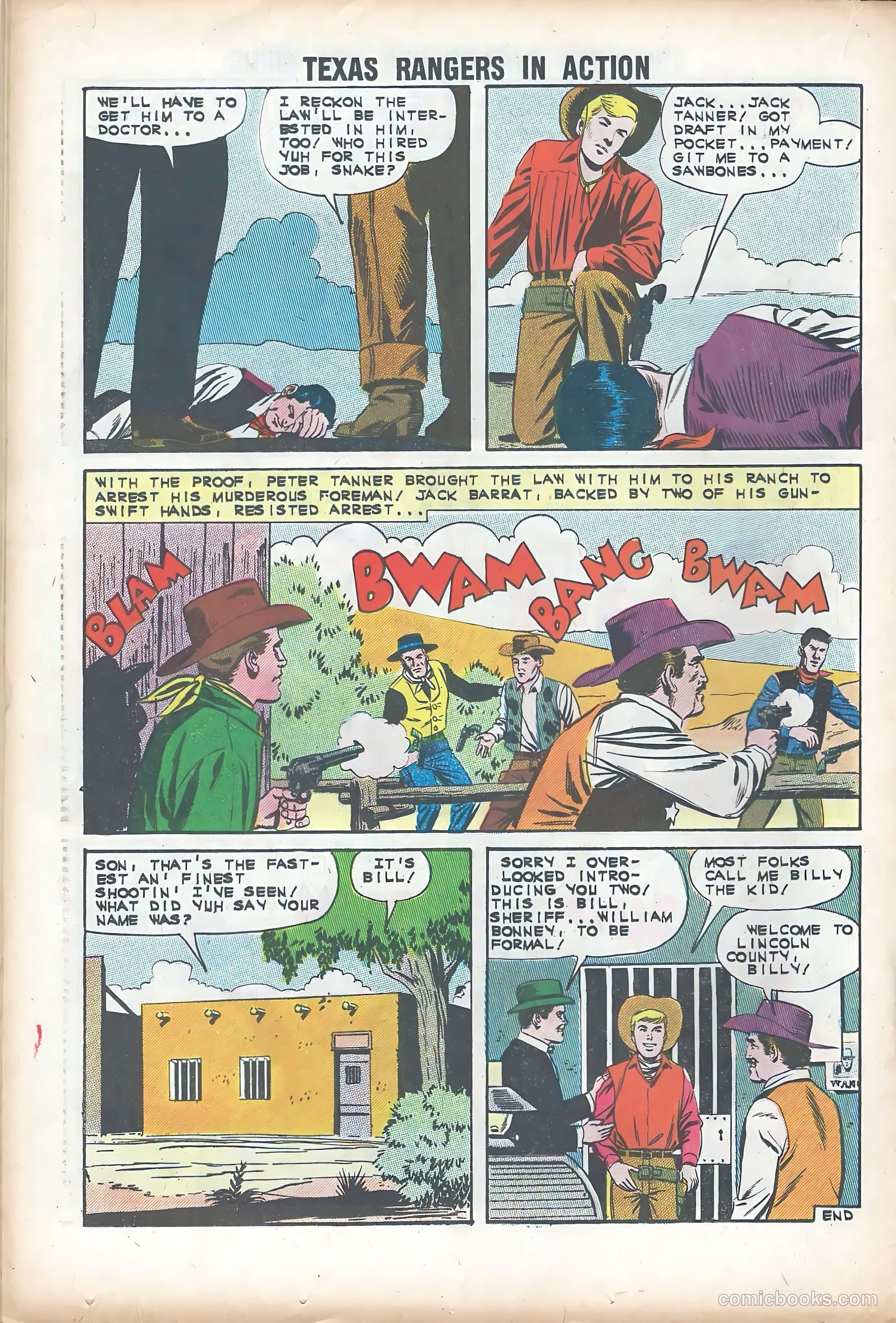 Texas Rangers in Action #33 — page 20 of 36