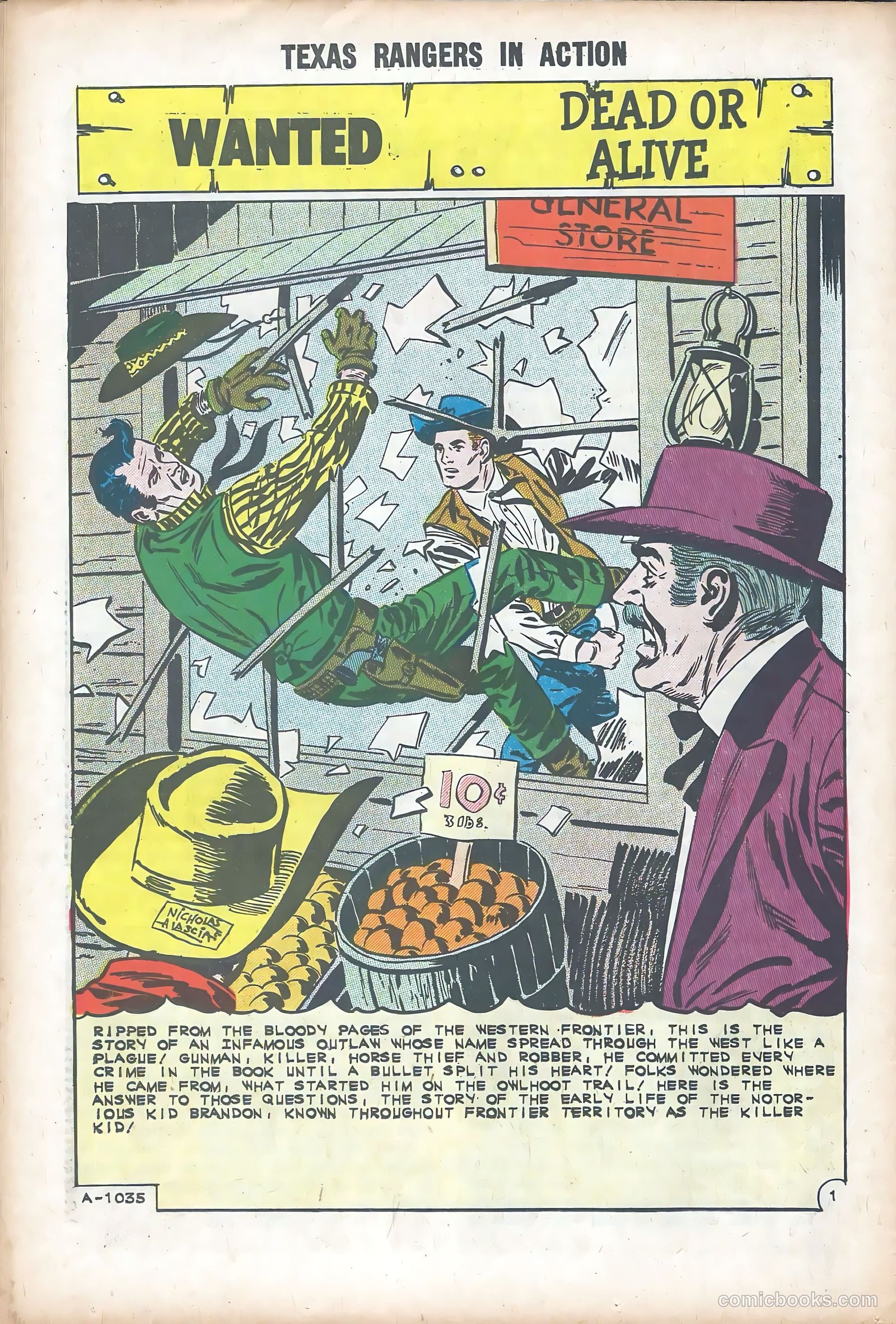 Texas Rangers in Action #33 — page 26 of 36