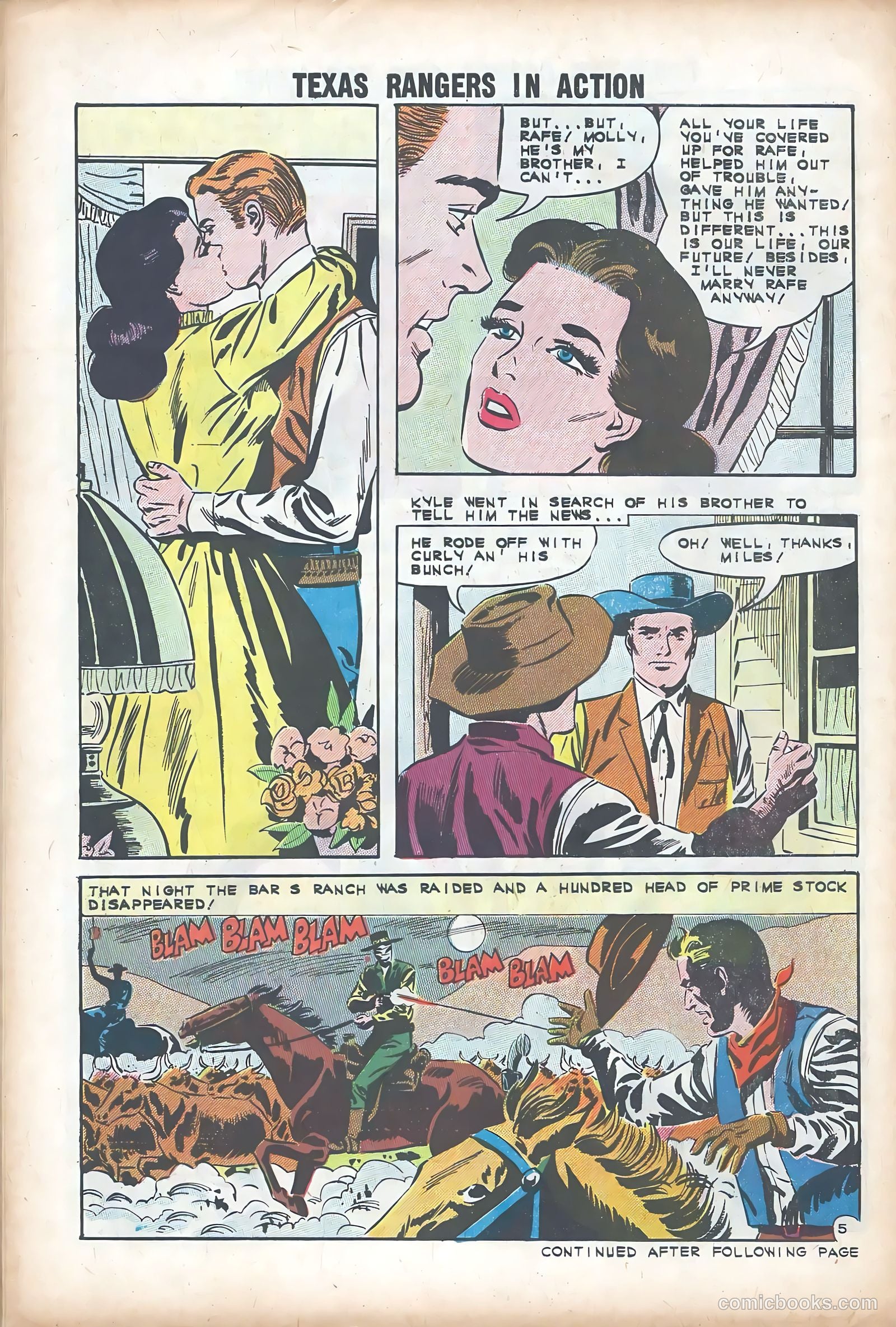 Texas Rangers in Action #33 — page 30 of 36