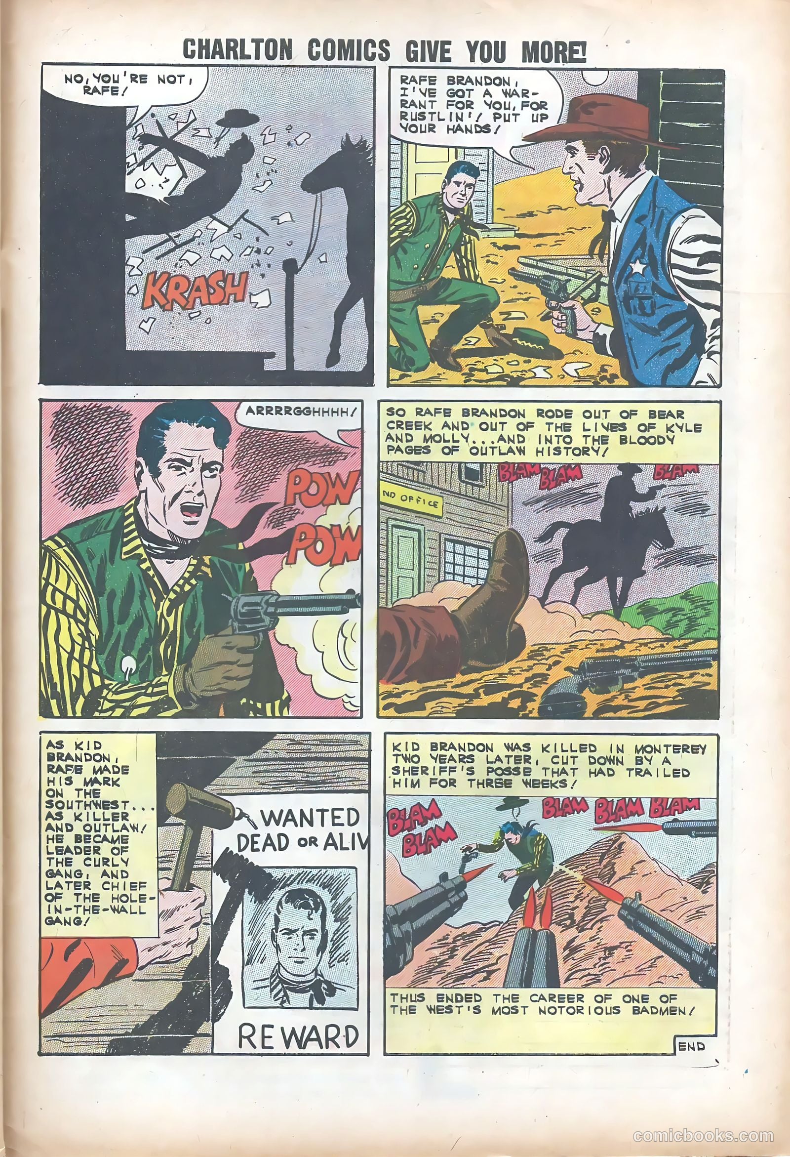 Texas Rangers in Action #33 — page 33 of 36