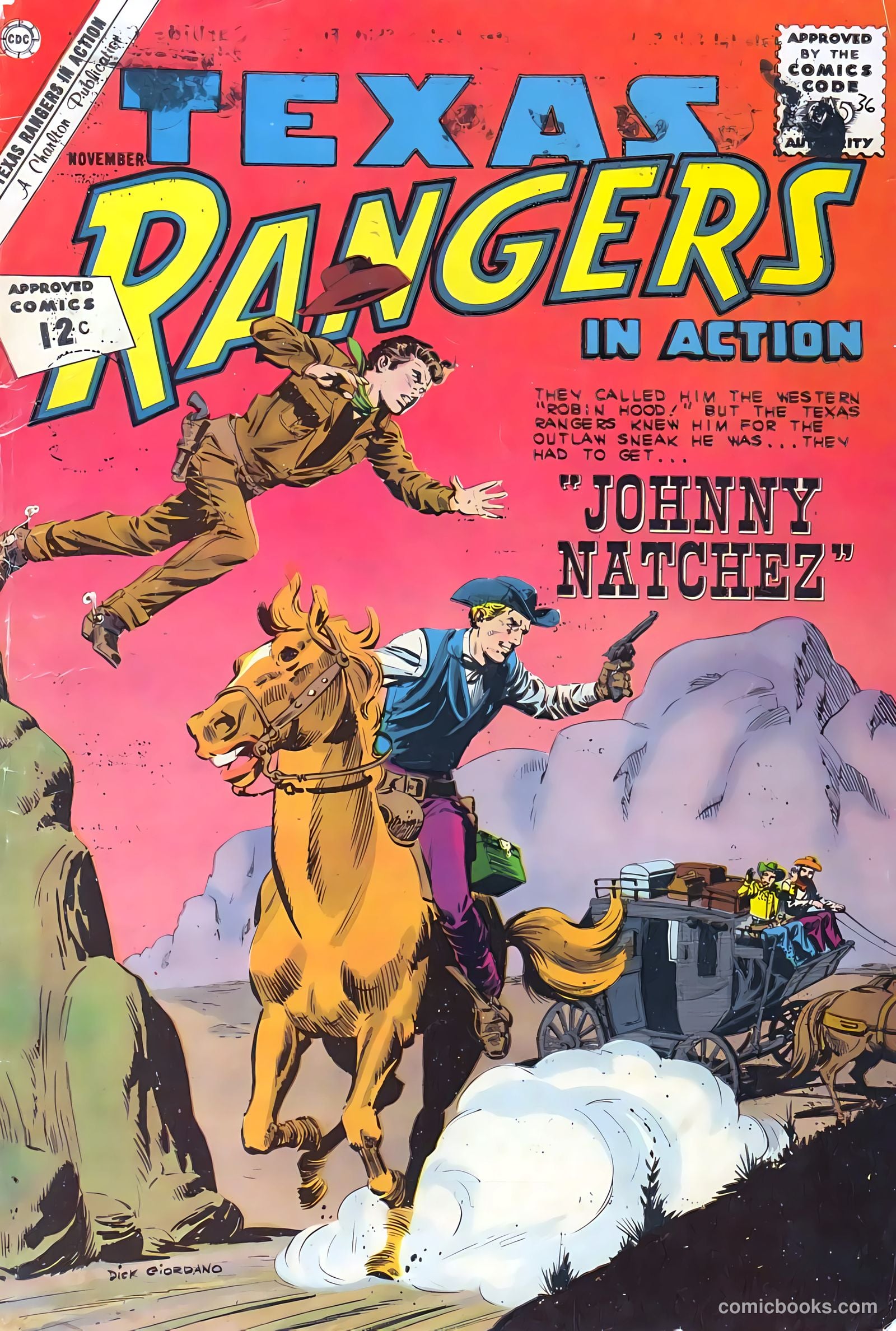 Texas Rangers in Action #36 — page 1 of 36