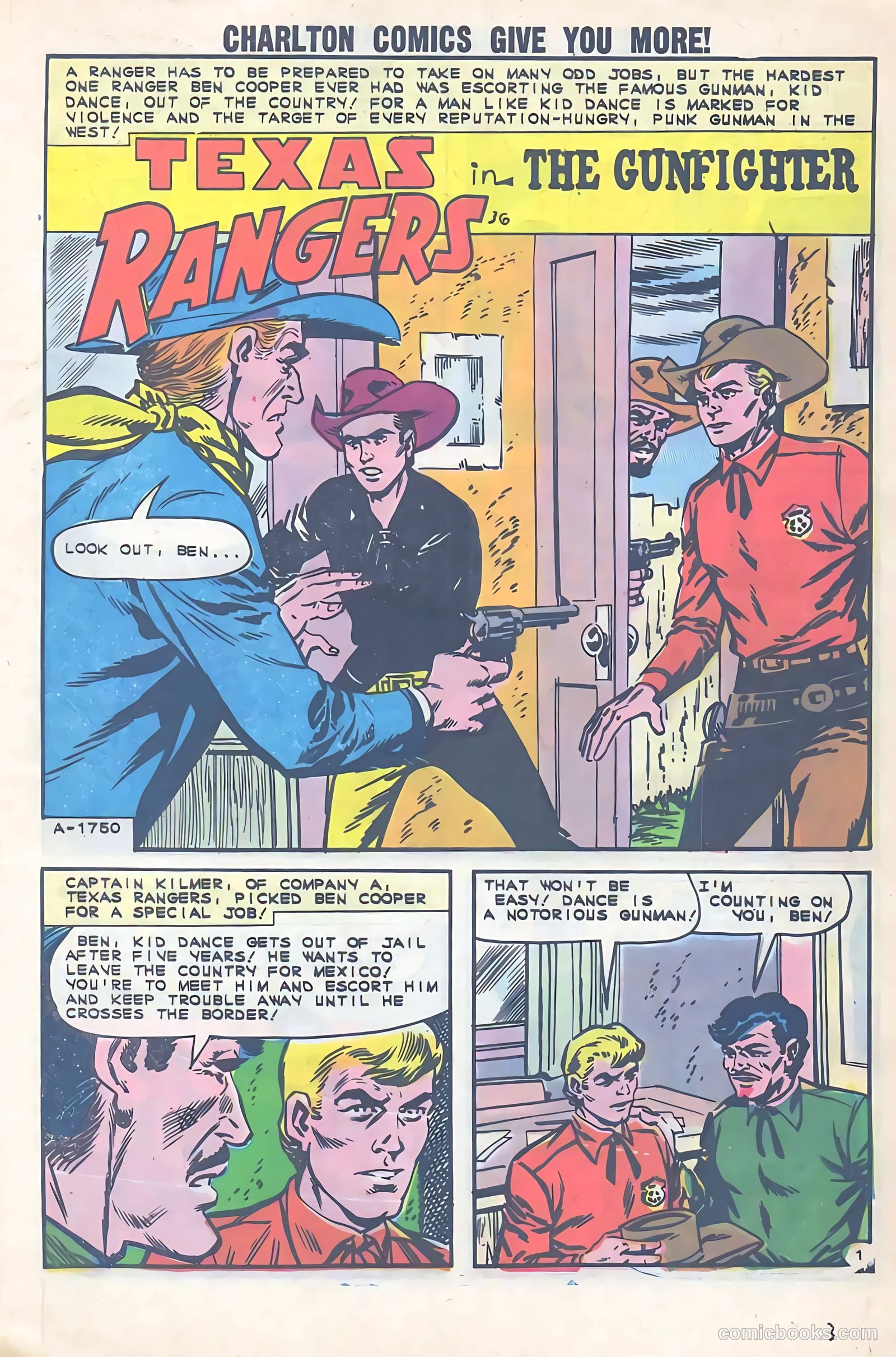 Texas Rangers in Action #36 — page 3 of 36