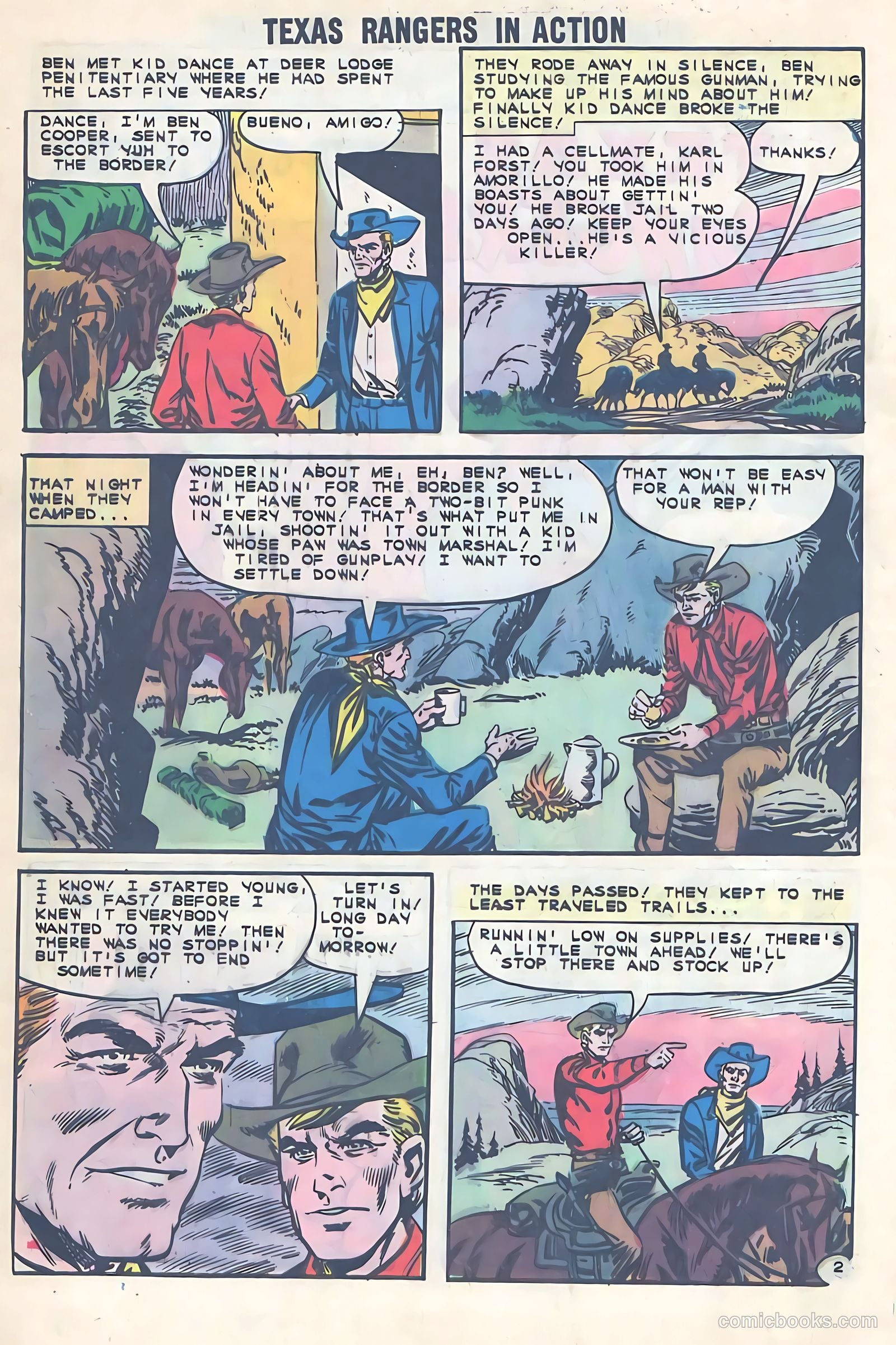 Texas Rangers in Action #36 — page 4 of 36