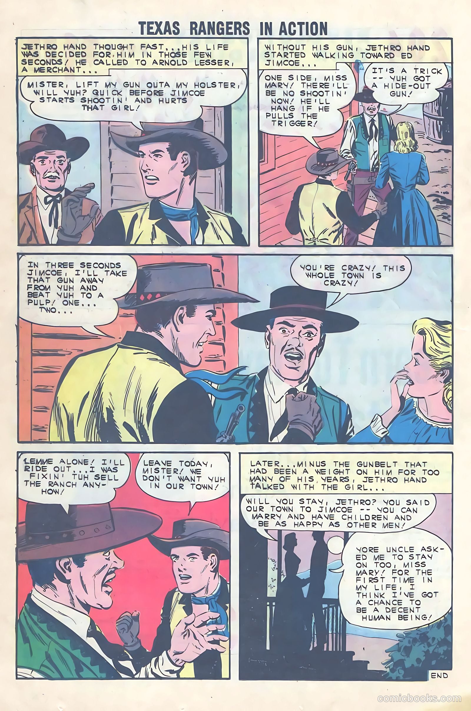 Texas Rangers in Action #36 — page 16 of 36