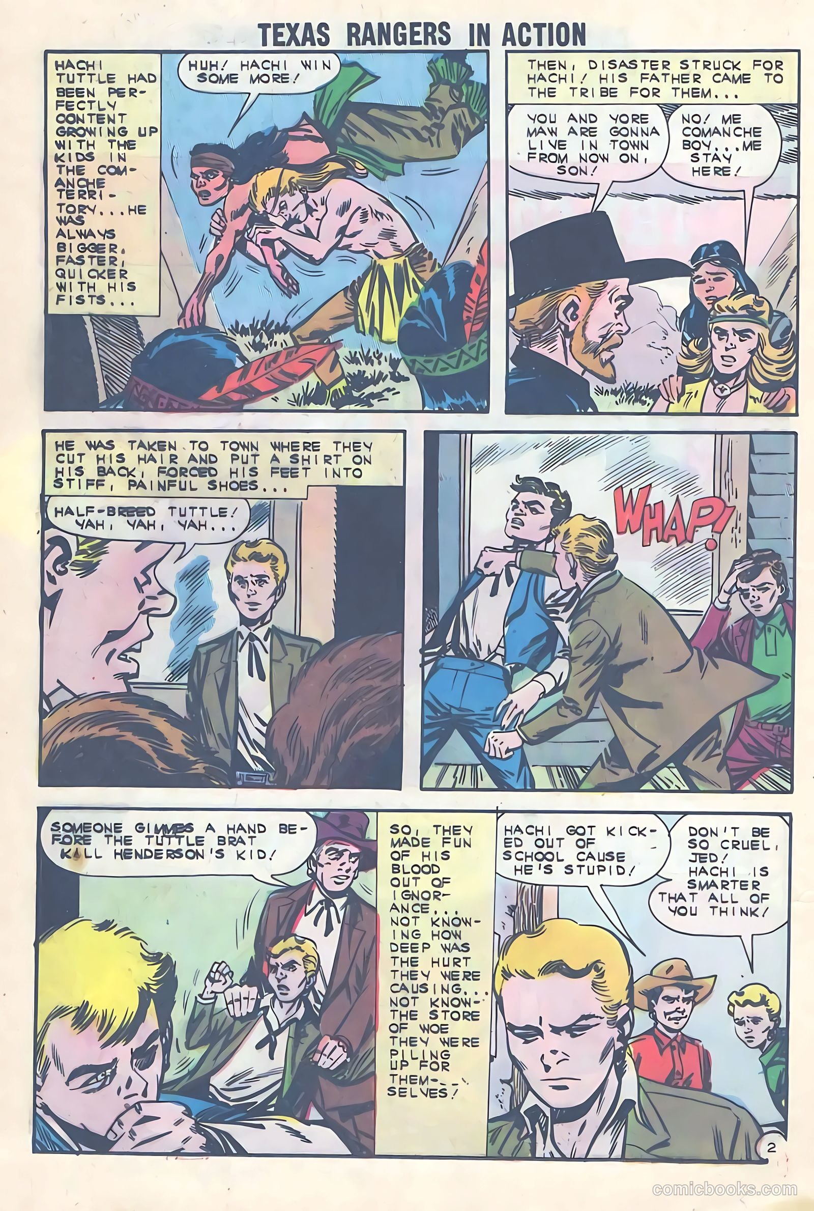 Texas Rangers in Action #36 — page 20 of 36