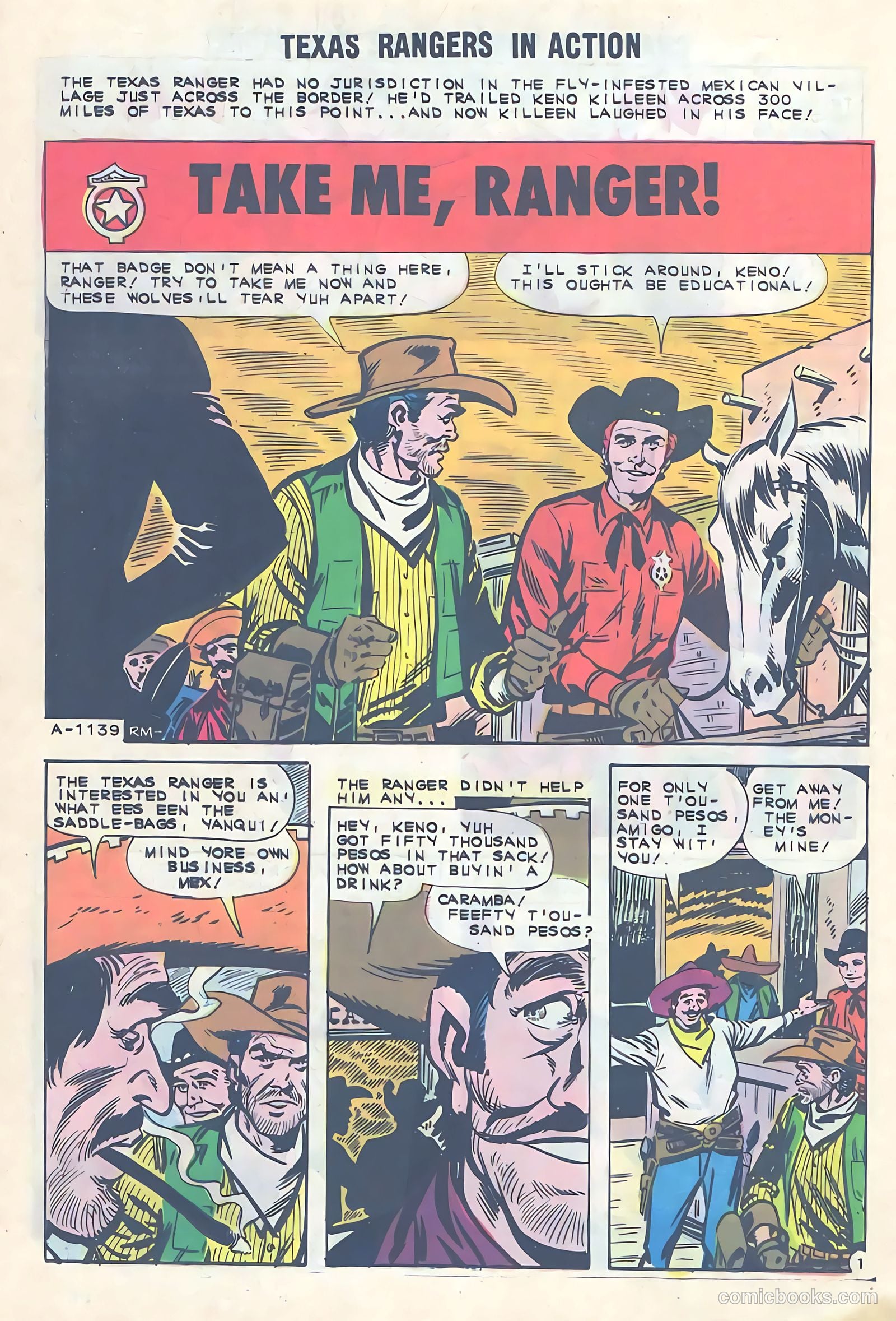 Texas Rangers in Action #36 — page 26 of 36