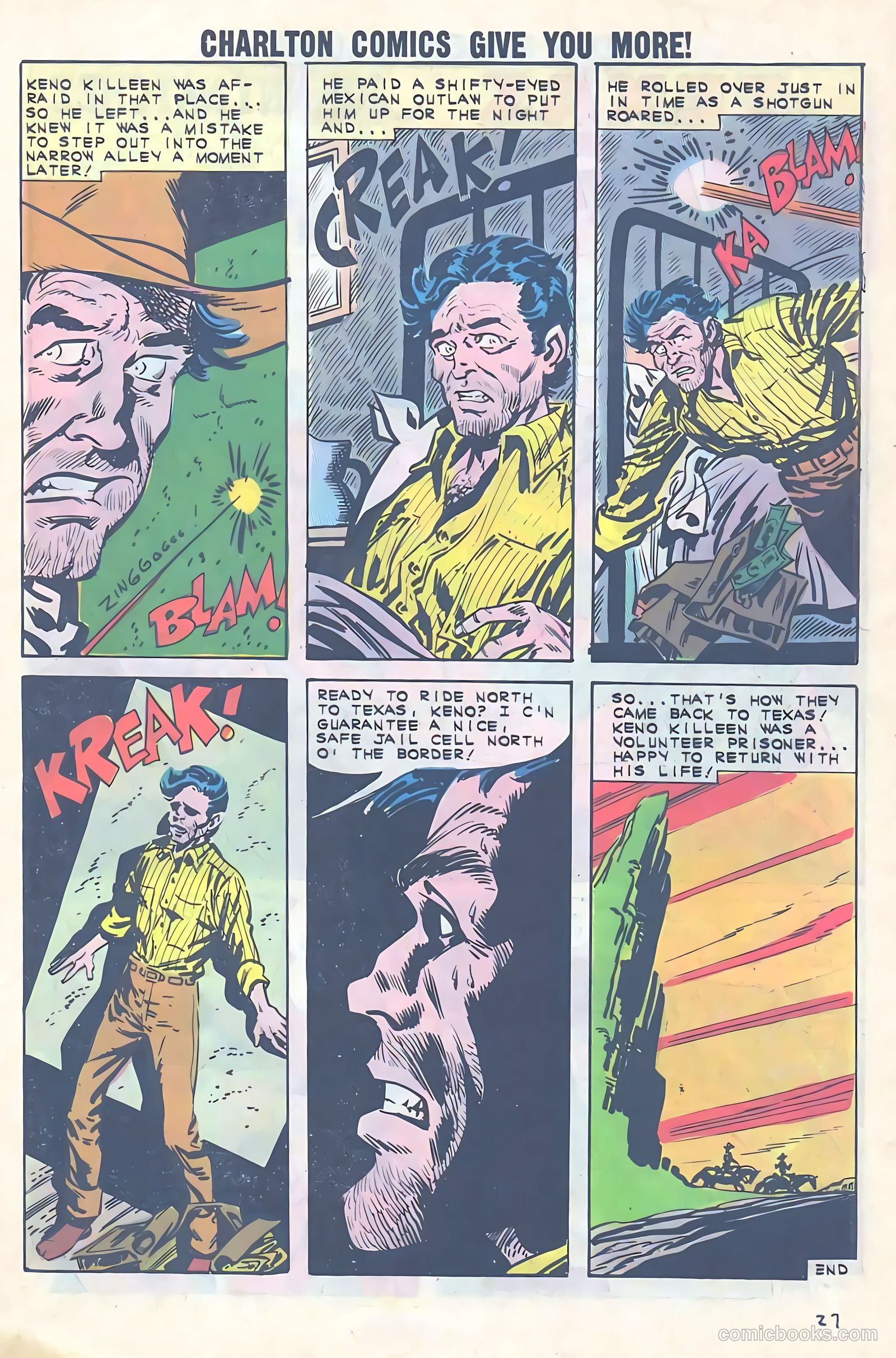 Texas Rangers in Action #36 — page 27 of 36