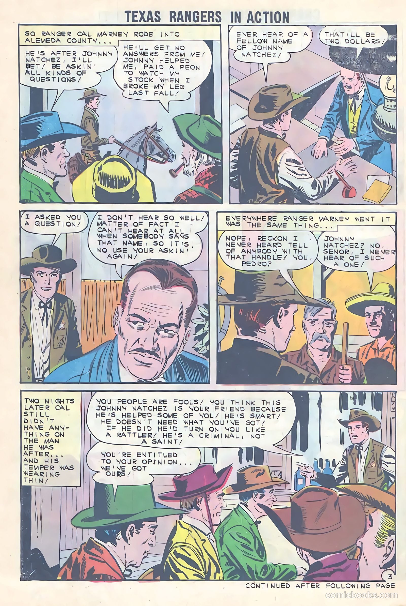Texas Rangers in Action #36 — page 30 of 36