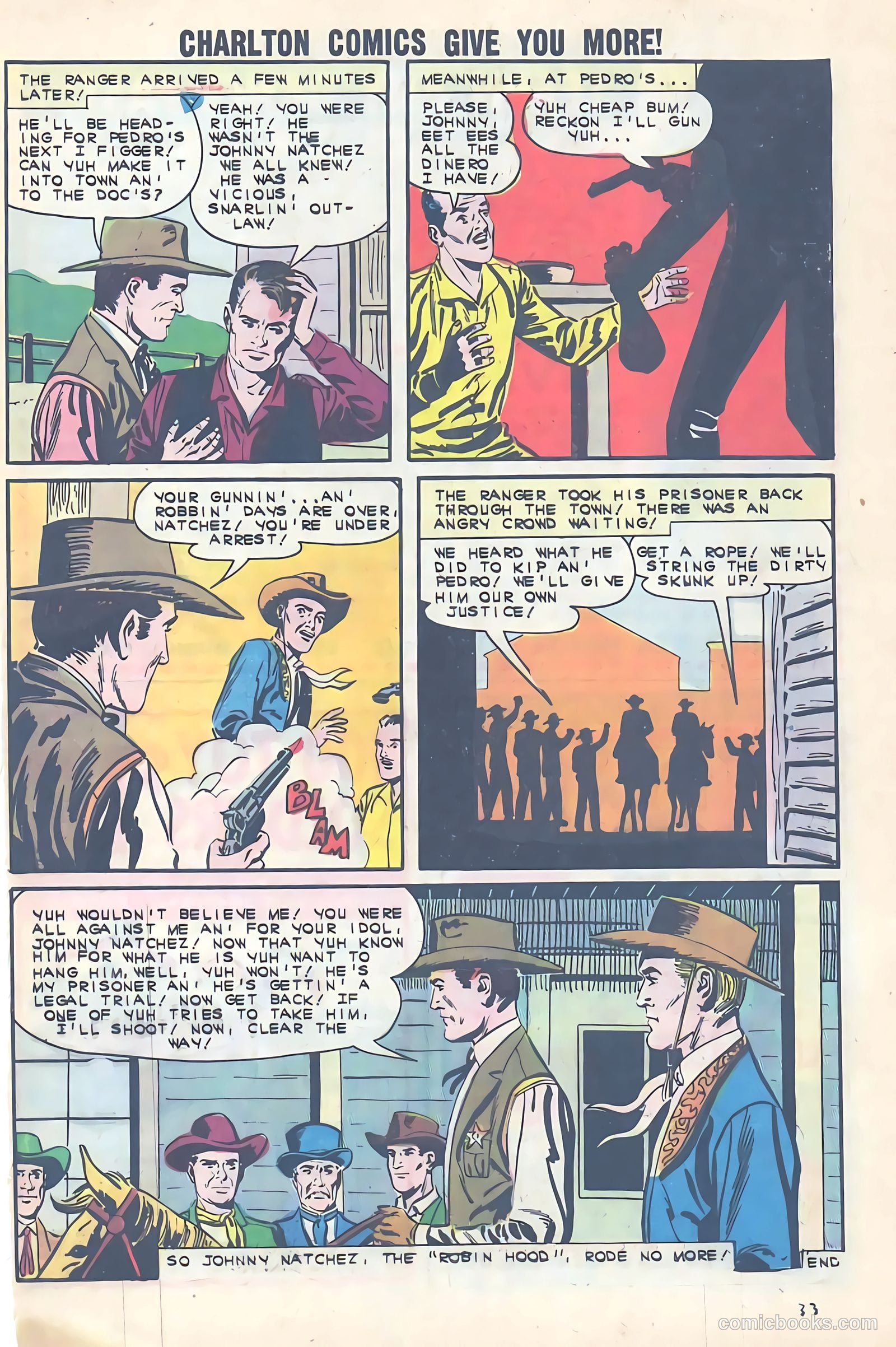 Texas Rangers in Action #36 — page 33 of 36