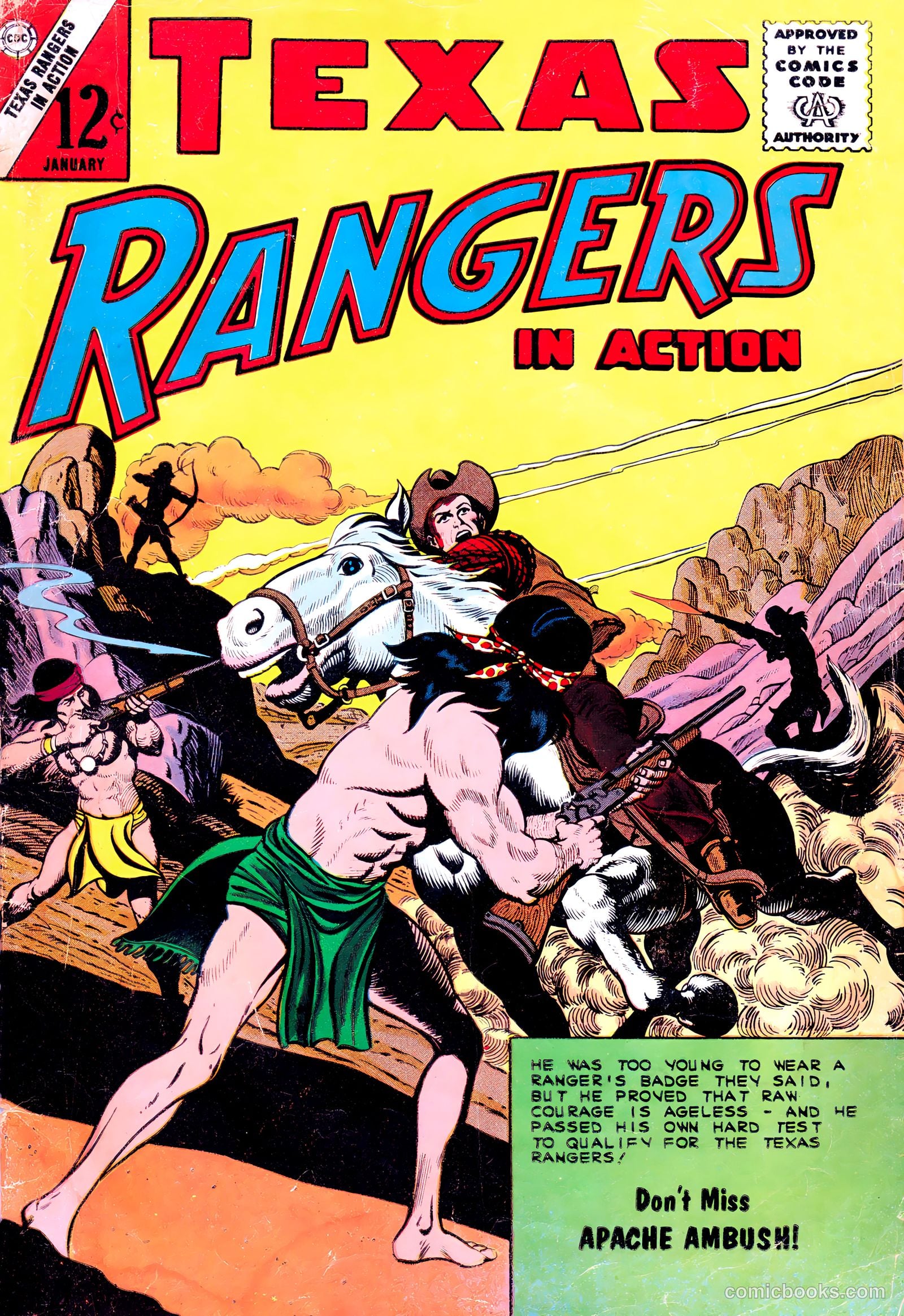 Texas Rangers in Action #37 — page 1 of 36
