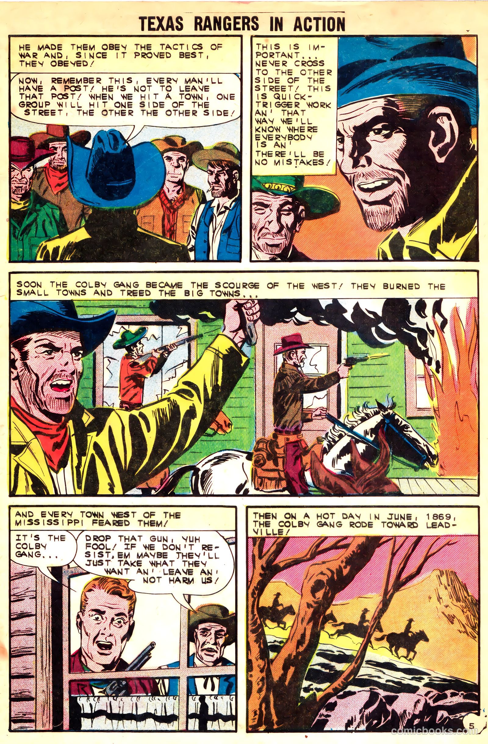 Texas Rangers in Action #37 — page 8 of 36