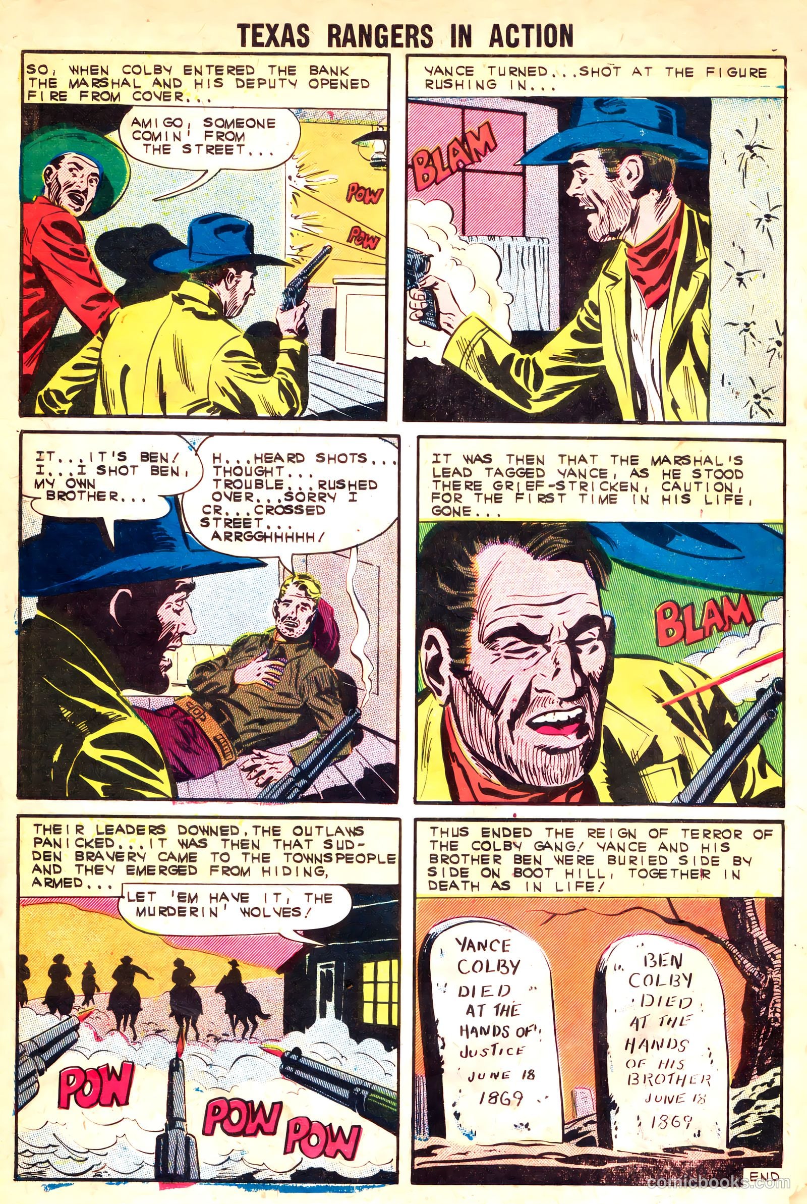 Texas Rangers in Action #37 — page 10 of 36