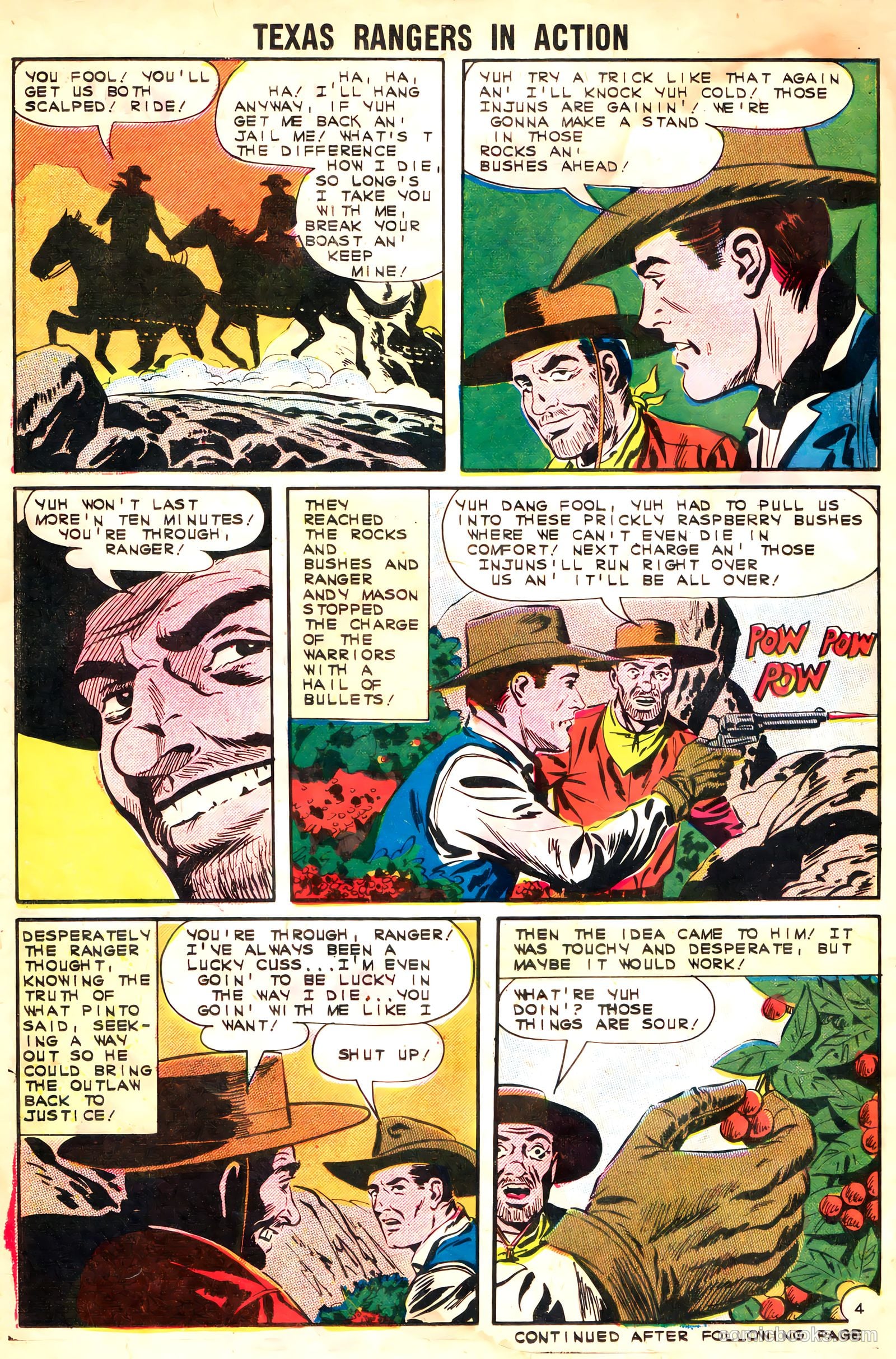 Texas Rangers in Action #37 — page 14 of 36