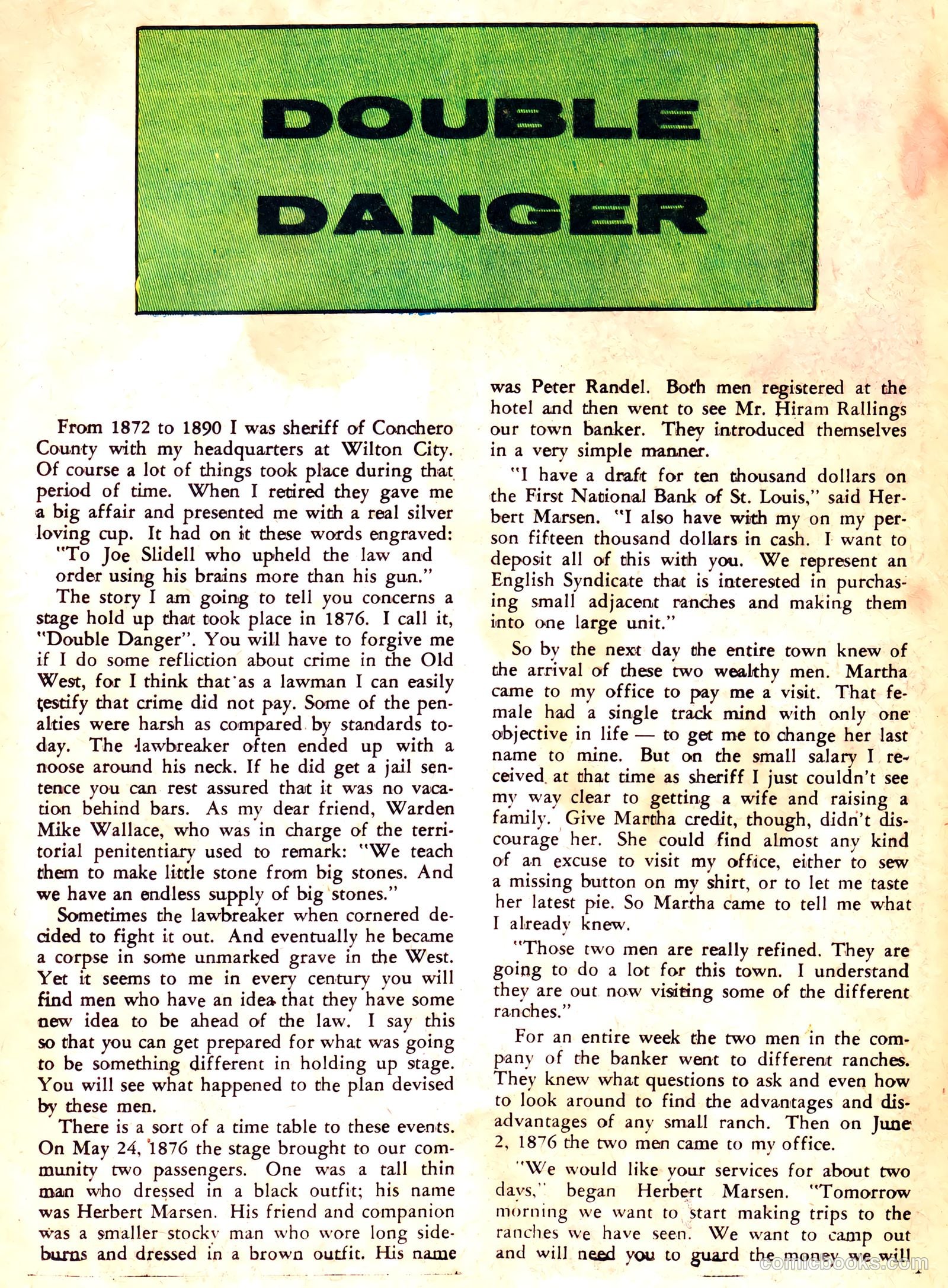 Texas Rangers in Action #37 — page 17 of 36