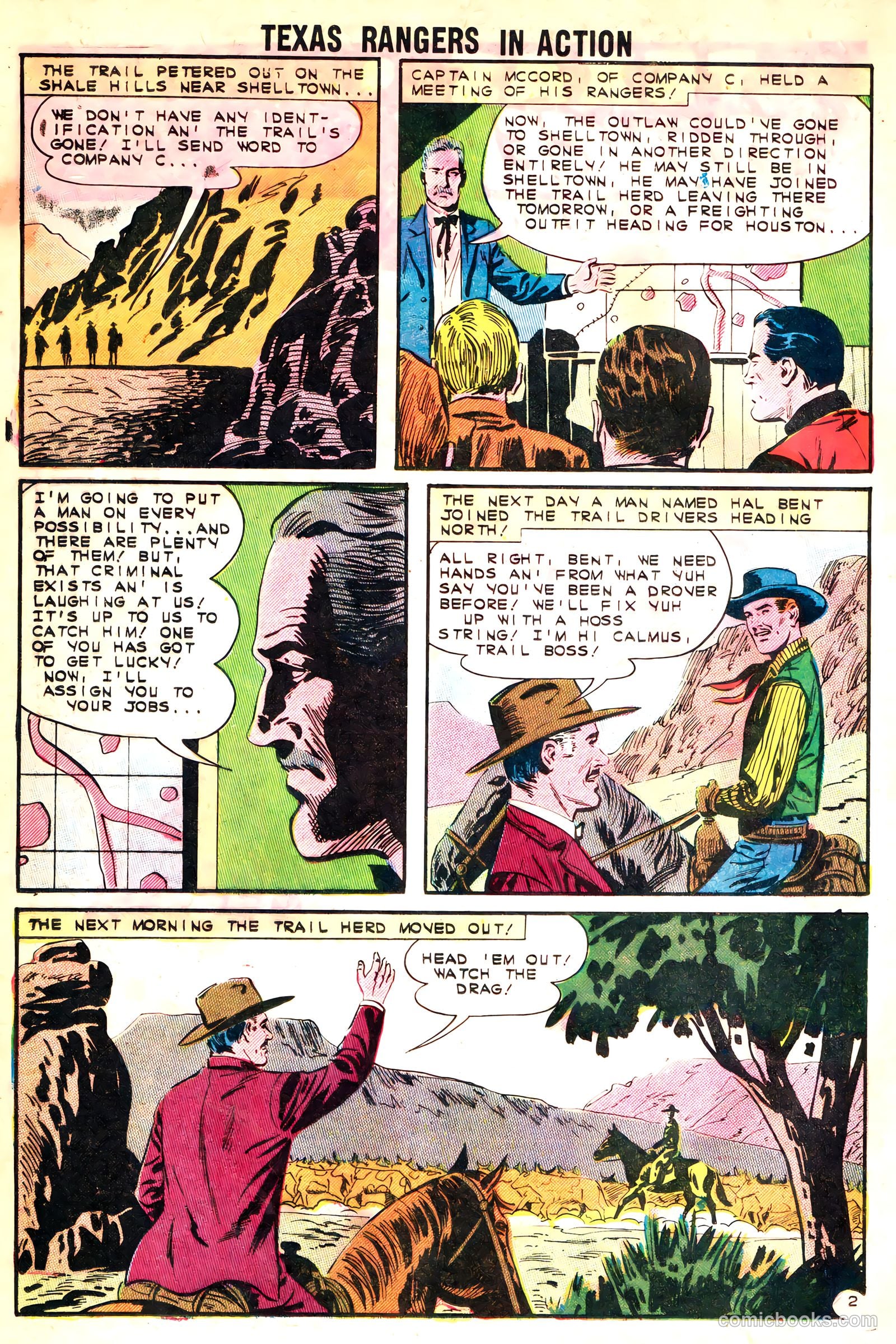 Texas Rangers in Action #37 — page 20 of 36