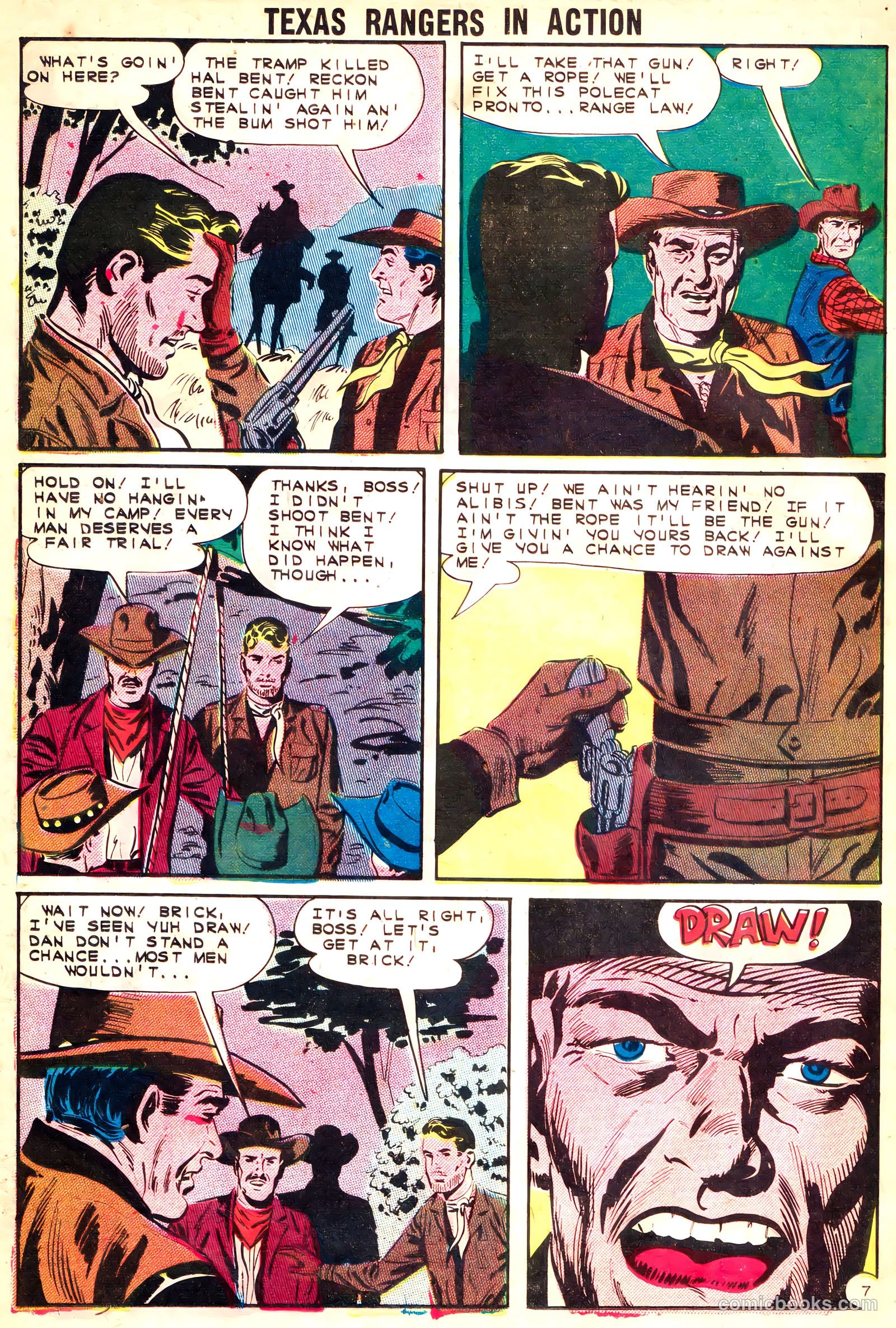 Texas Rangers in Action #37 — page 26 of 36