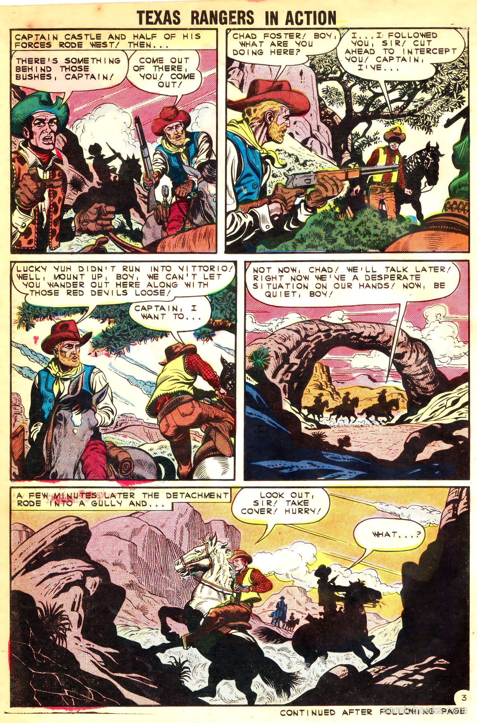 Texas Rangers in Action #37 — page 30 of 36