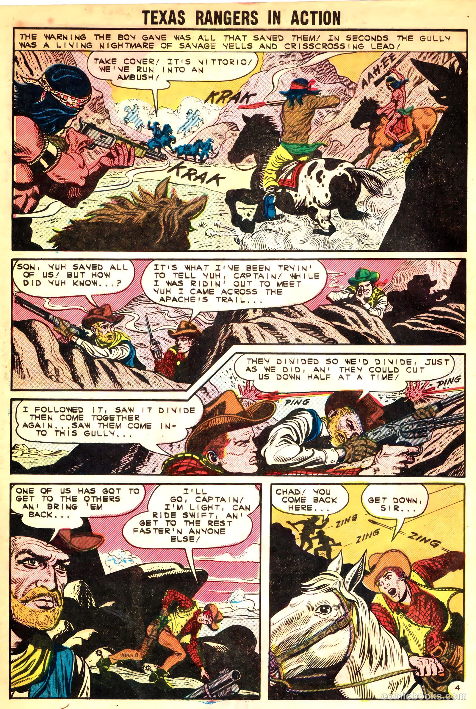 Texas Rangers in Action #37 — page 32 of 36