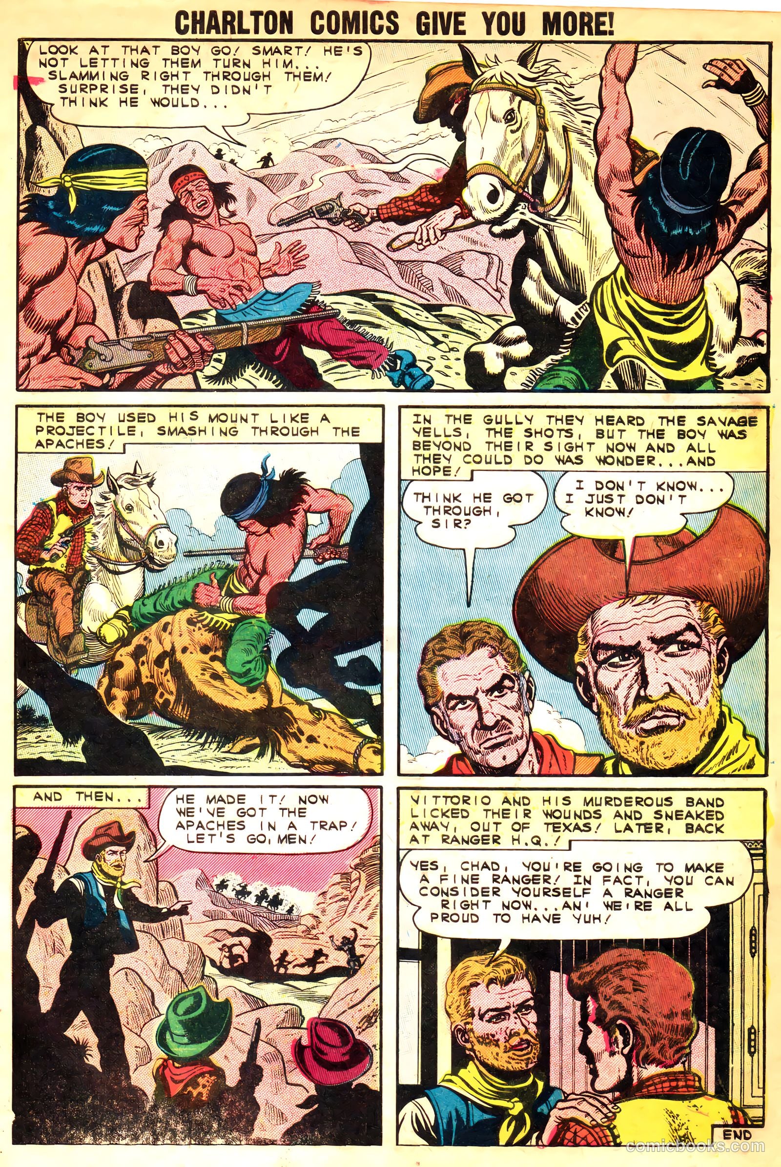 Texas Rangers in Action #37 — page 33 of 36