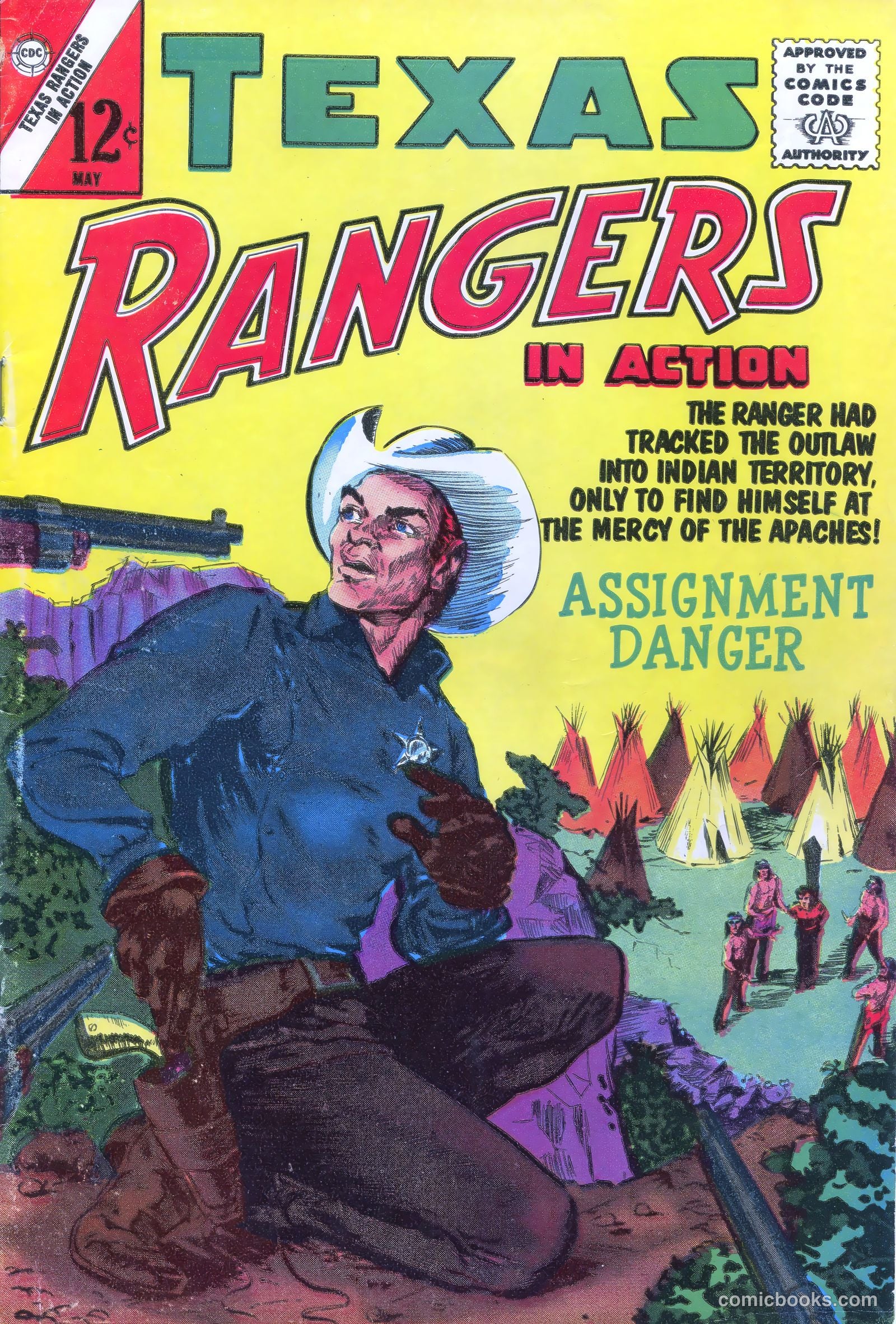 Texas Rangers in Action #39 — page 1 of 36