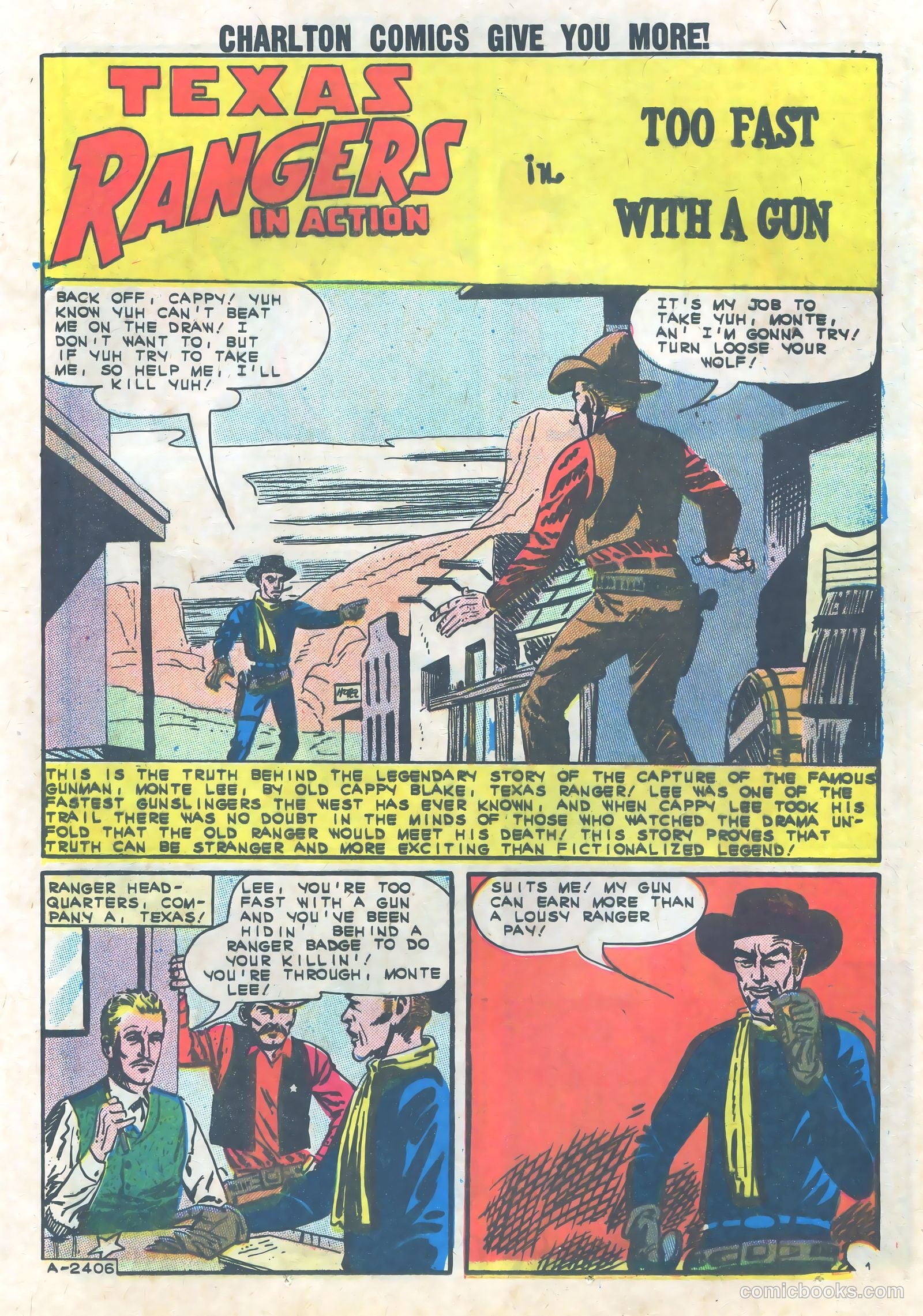 Texas Rangers in Action #39 — page 13 of 36