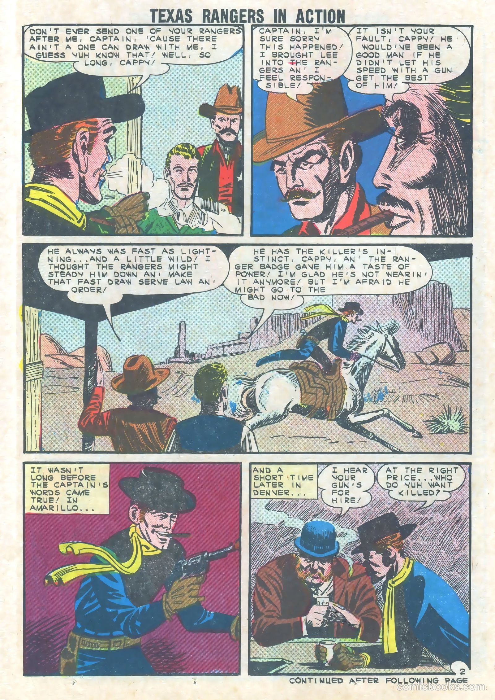 Texas Rangers in Action #39 — page 14 of 36