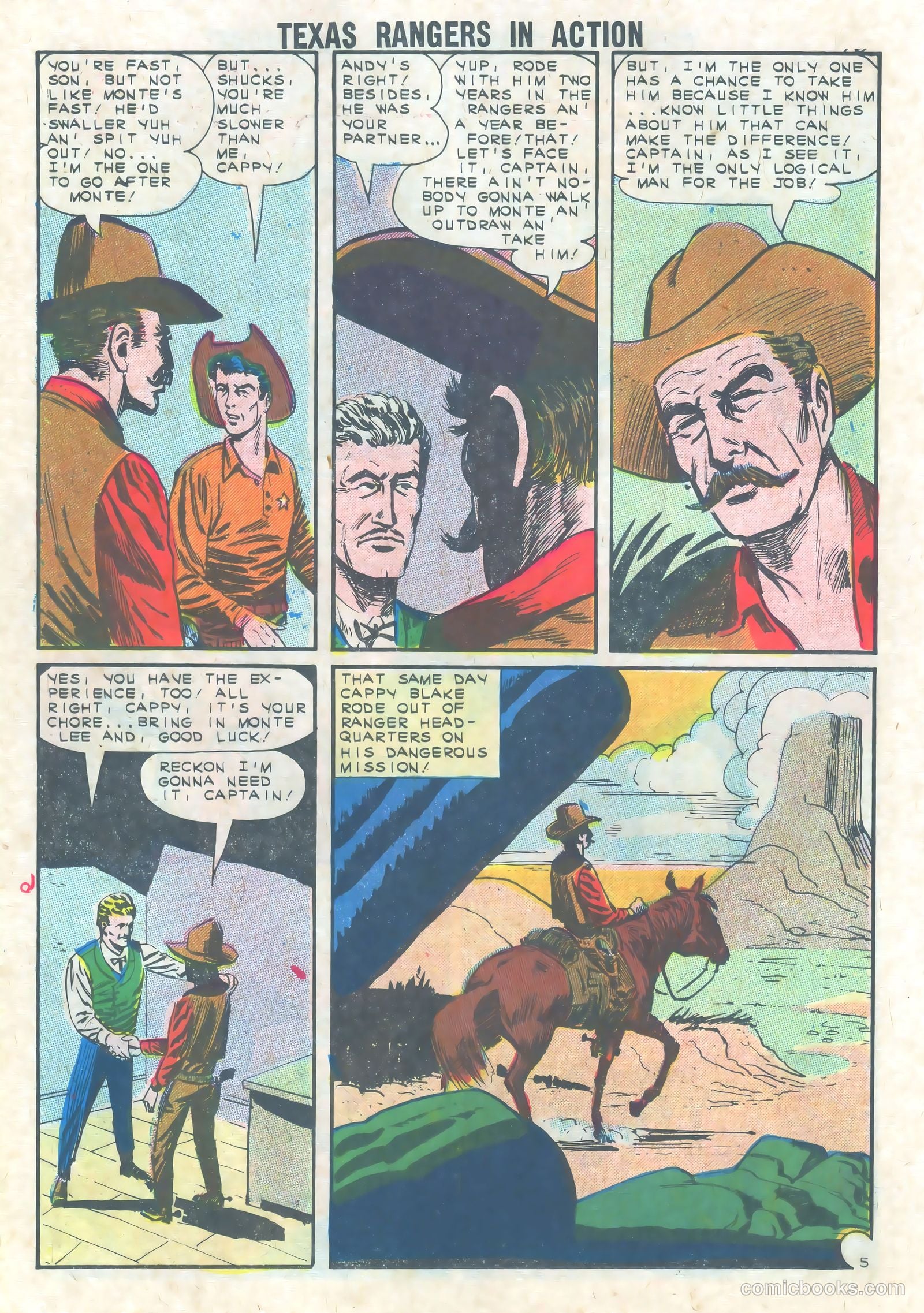 Texas Rangers in Action #39 — page 18 of 36