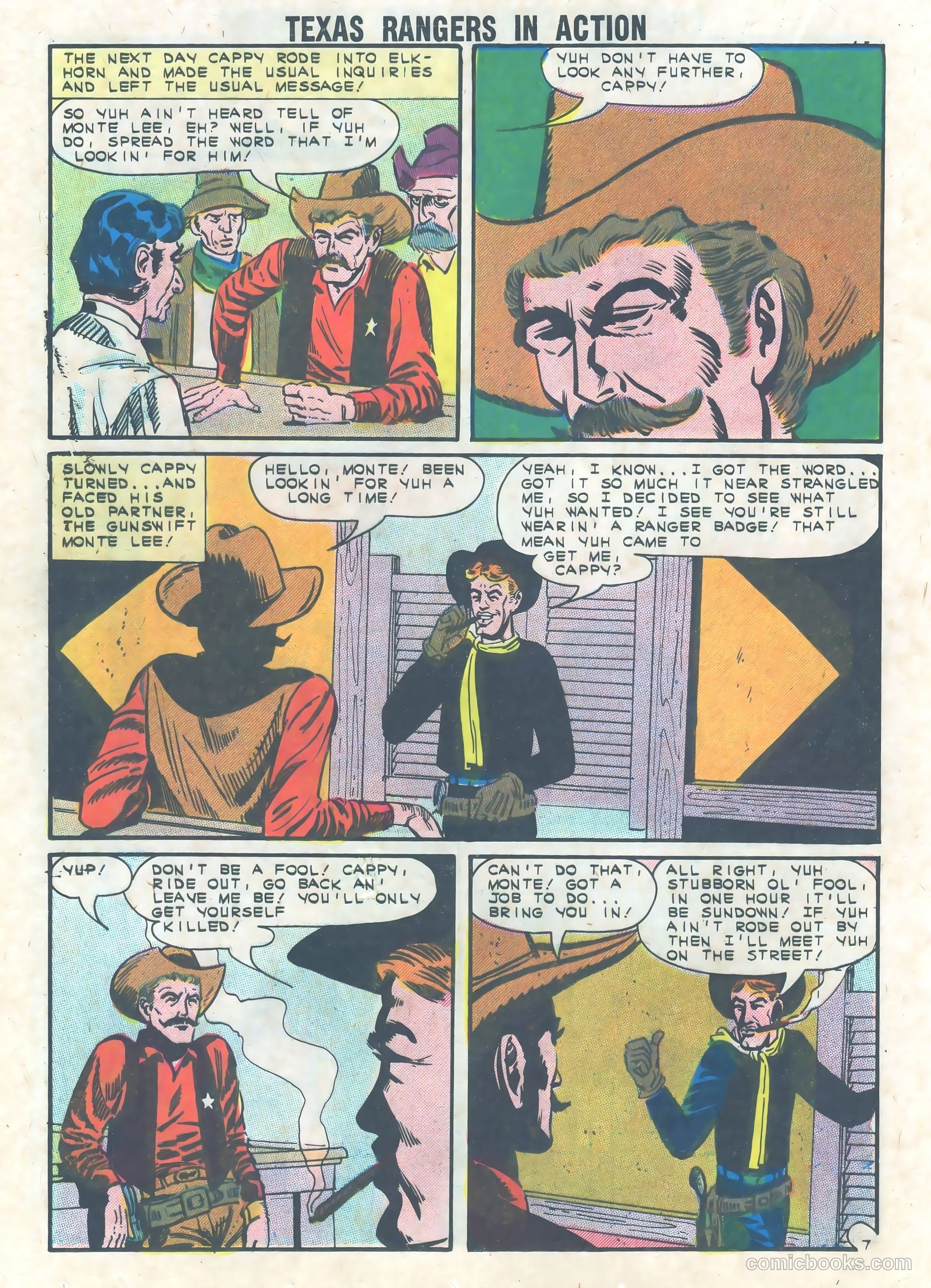 Texas Rangers in Action #39 — page 20 of 36