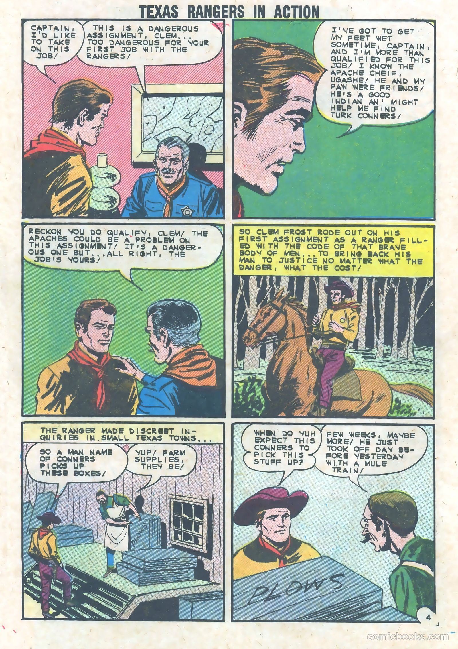 Texas Rangers in Action #39 — page 28 of 36