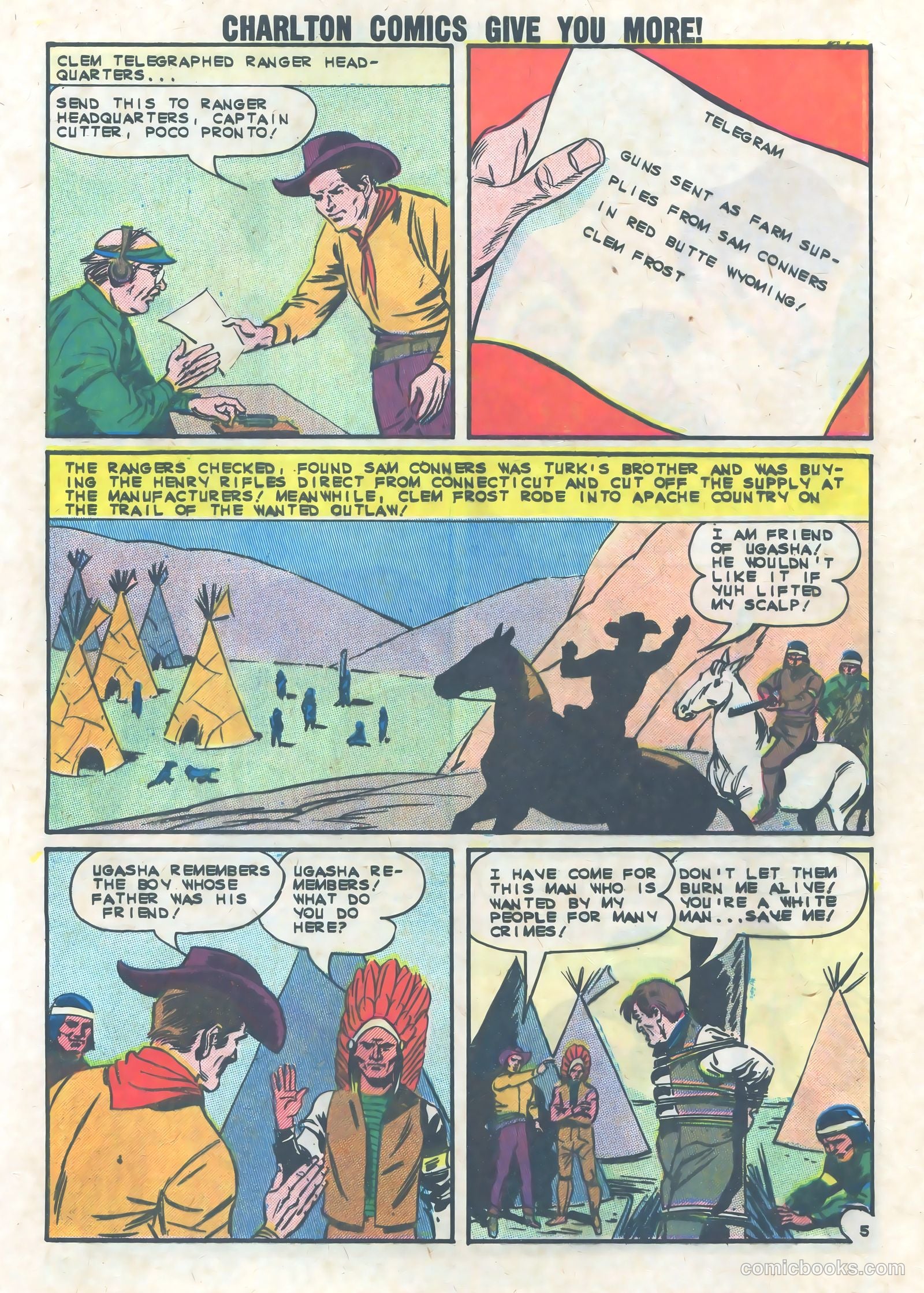 Texas Rangers in Action #39 — page 29 of 36