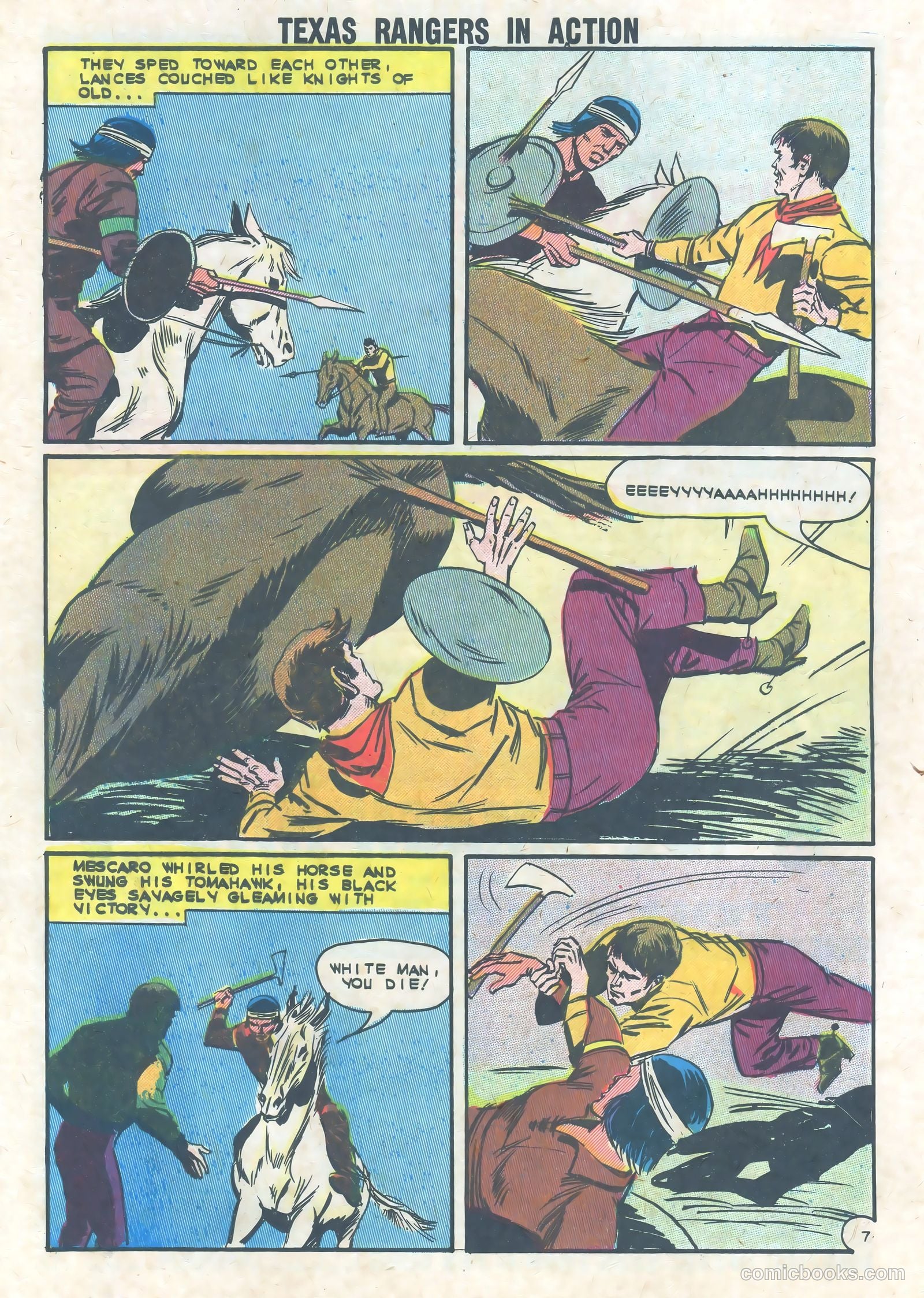 Texas Rangers in Action #39 — page 32 of 36