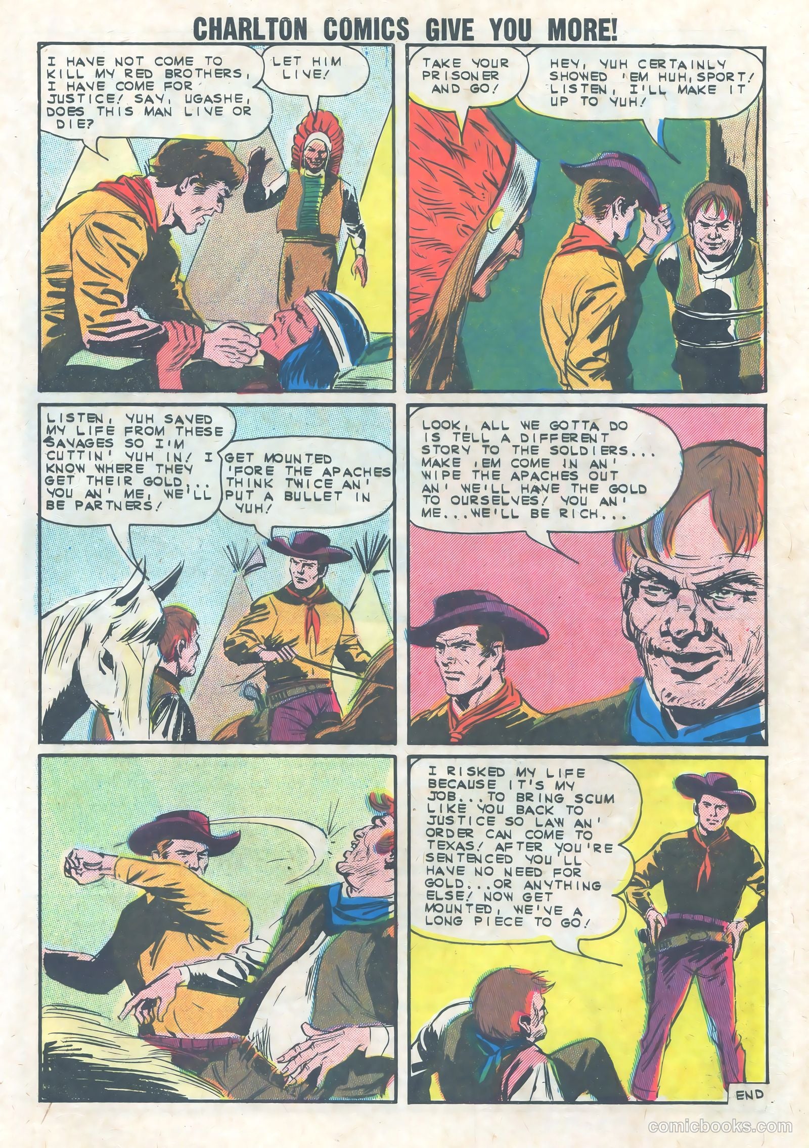 Texas Rangers in Action #39 — page 33 of 36