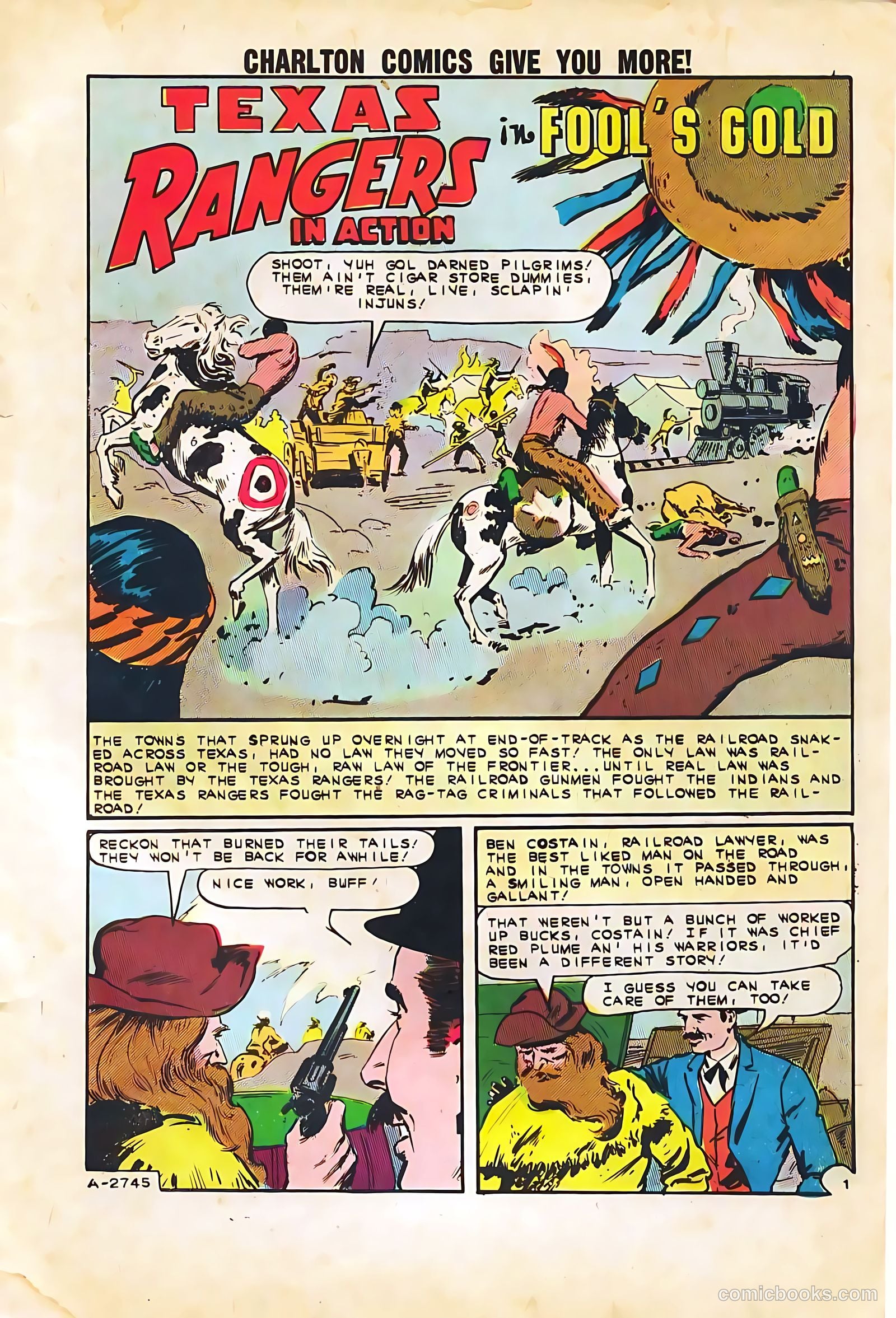 Texas Rangers in Action #40 — page 3 of 36