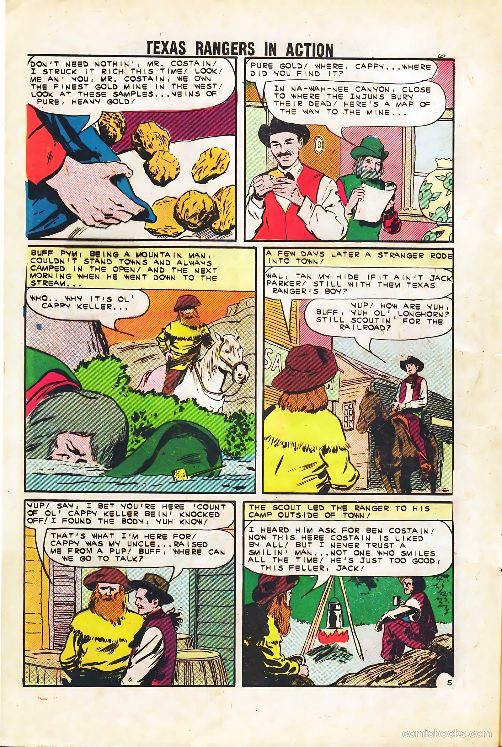 Texas Rangers in Action #40 — page 8 of 36
