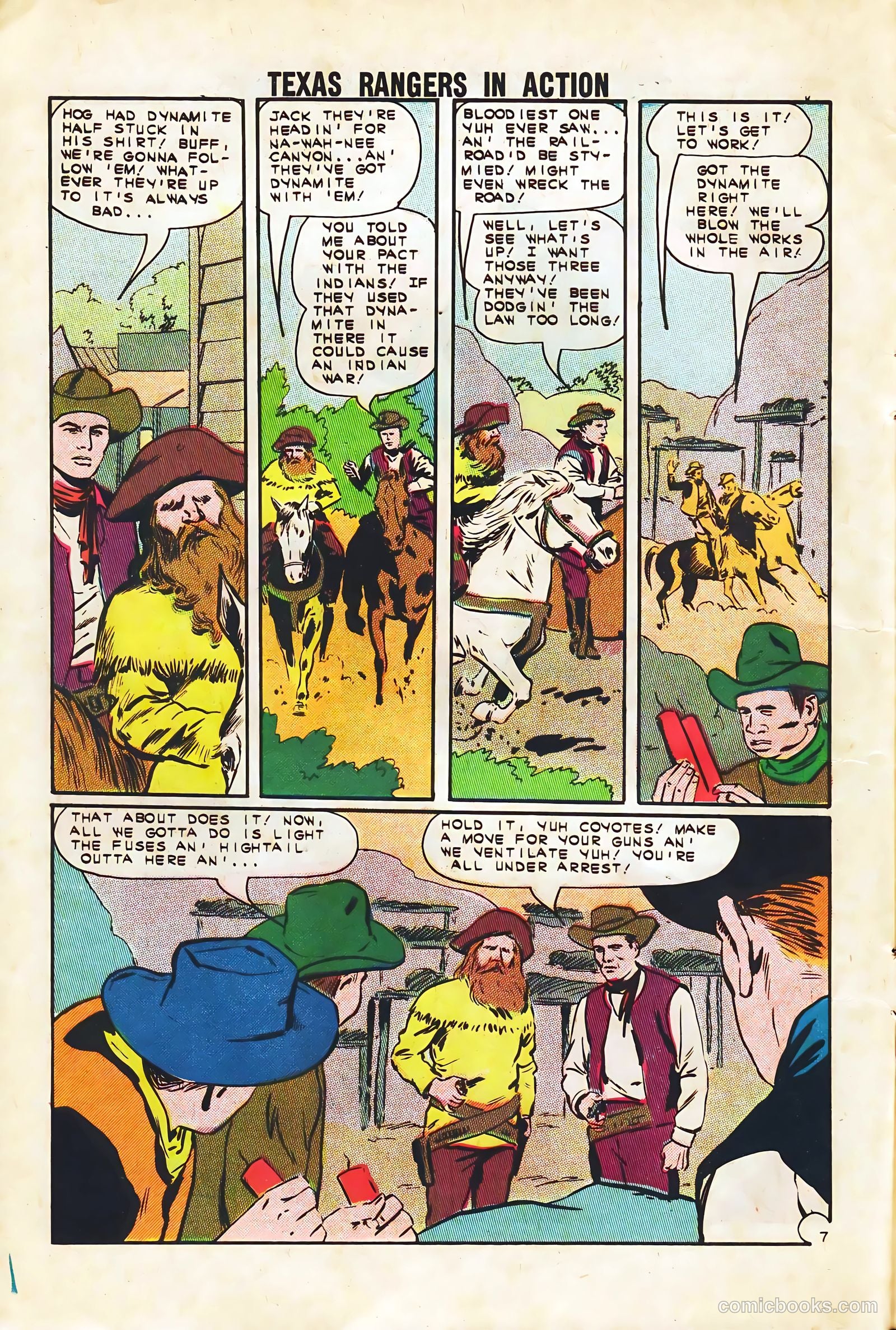 Texas Rangers in Action #40 — page 10 of 36