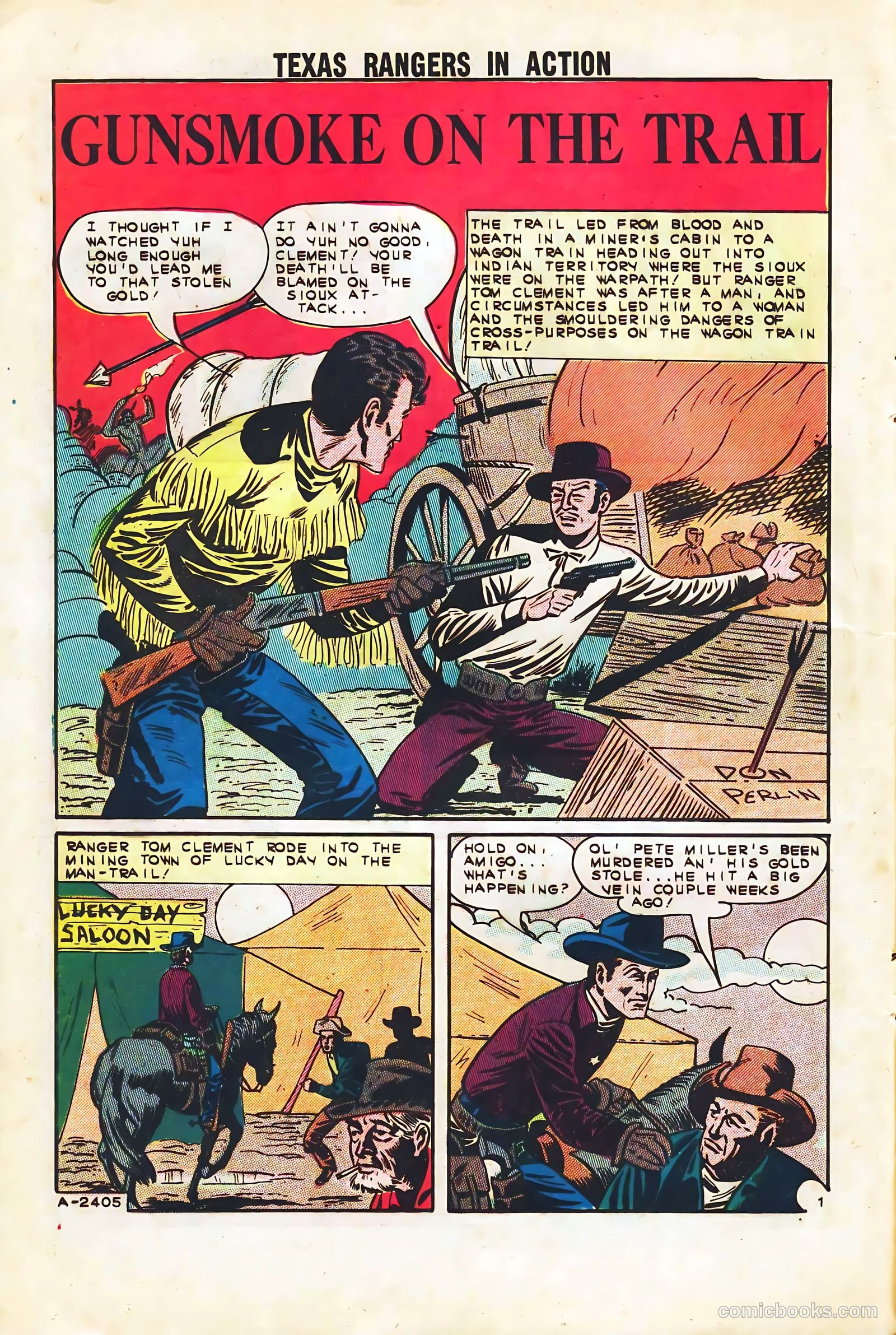 Texas Rangers in Action #40 — page 12 of 36