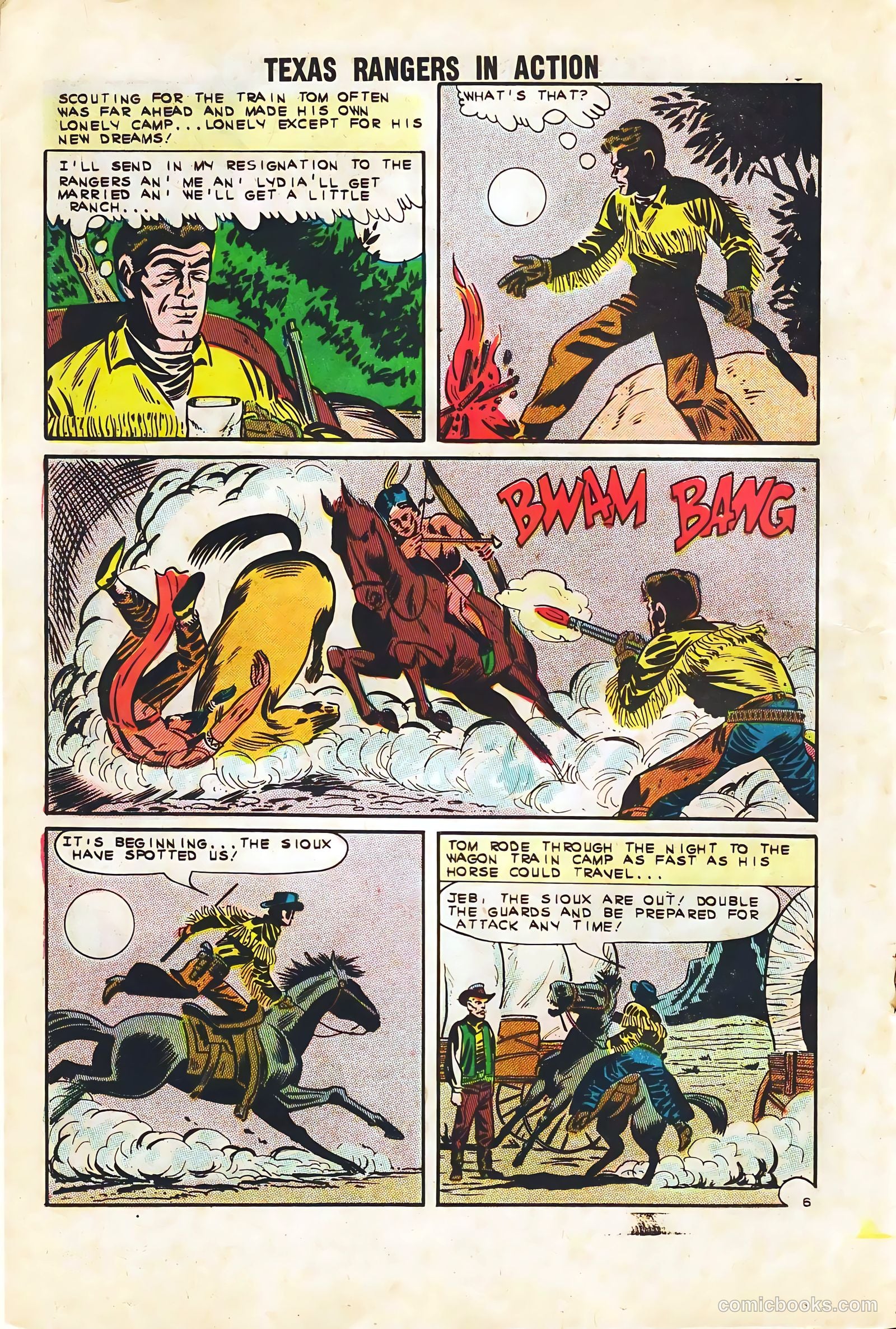 Texas Rangers in Action #40 — page 18 of 36