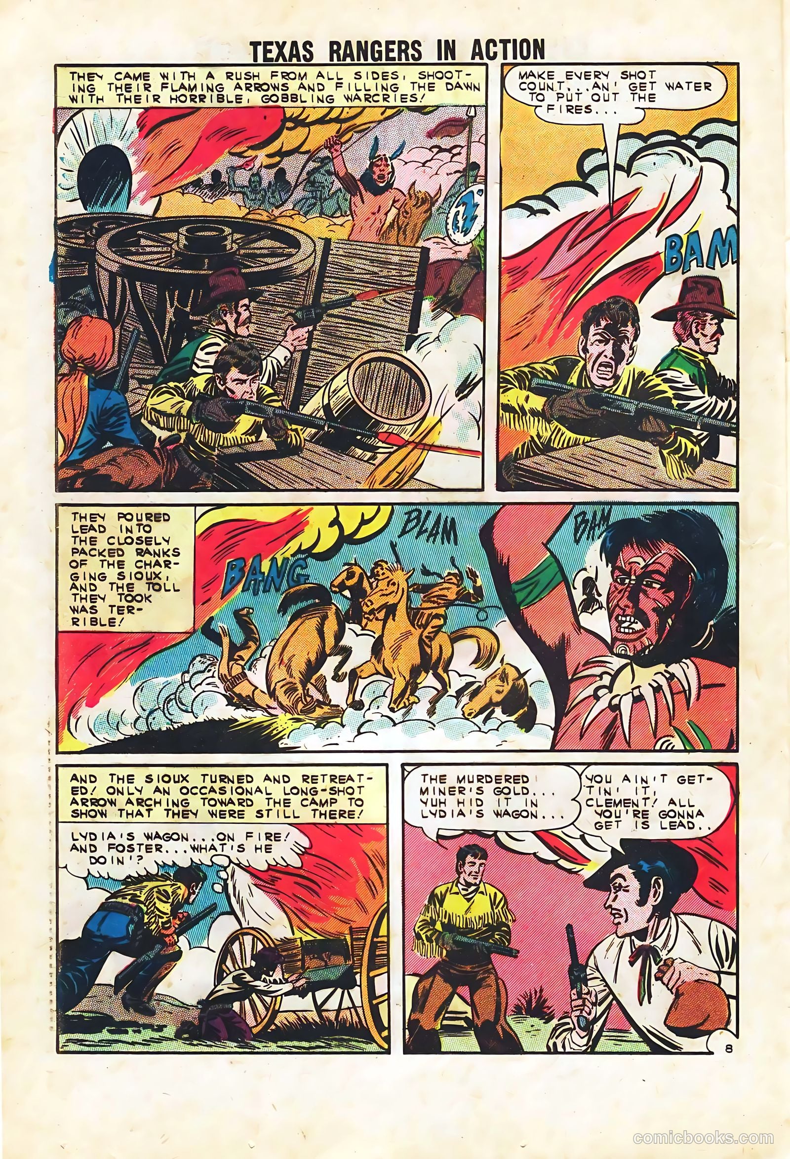 Texas Rangers in Action #40 — page 20 of 36