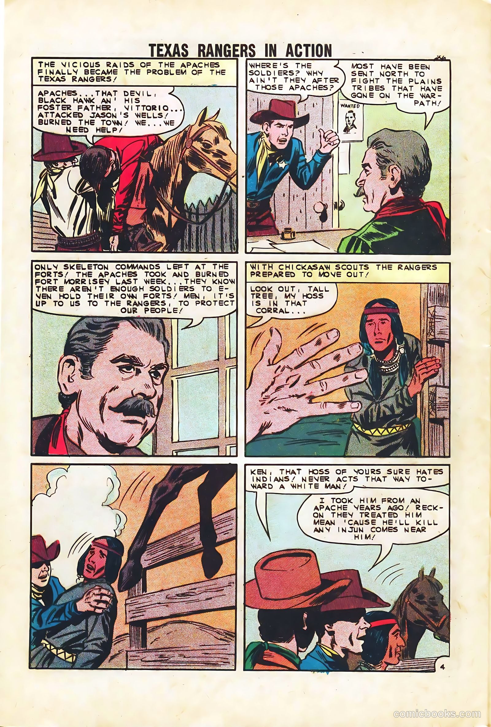 Texas Rangers in Action #40 — page 28 of 36