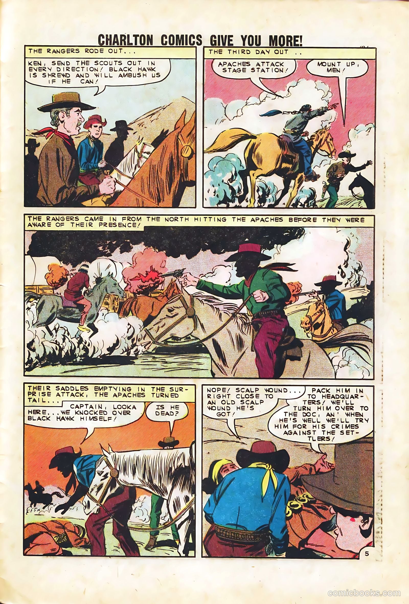 Texas Rangers in Action #40 — page 29 of 36
