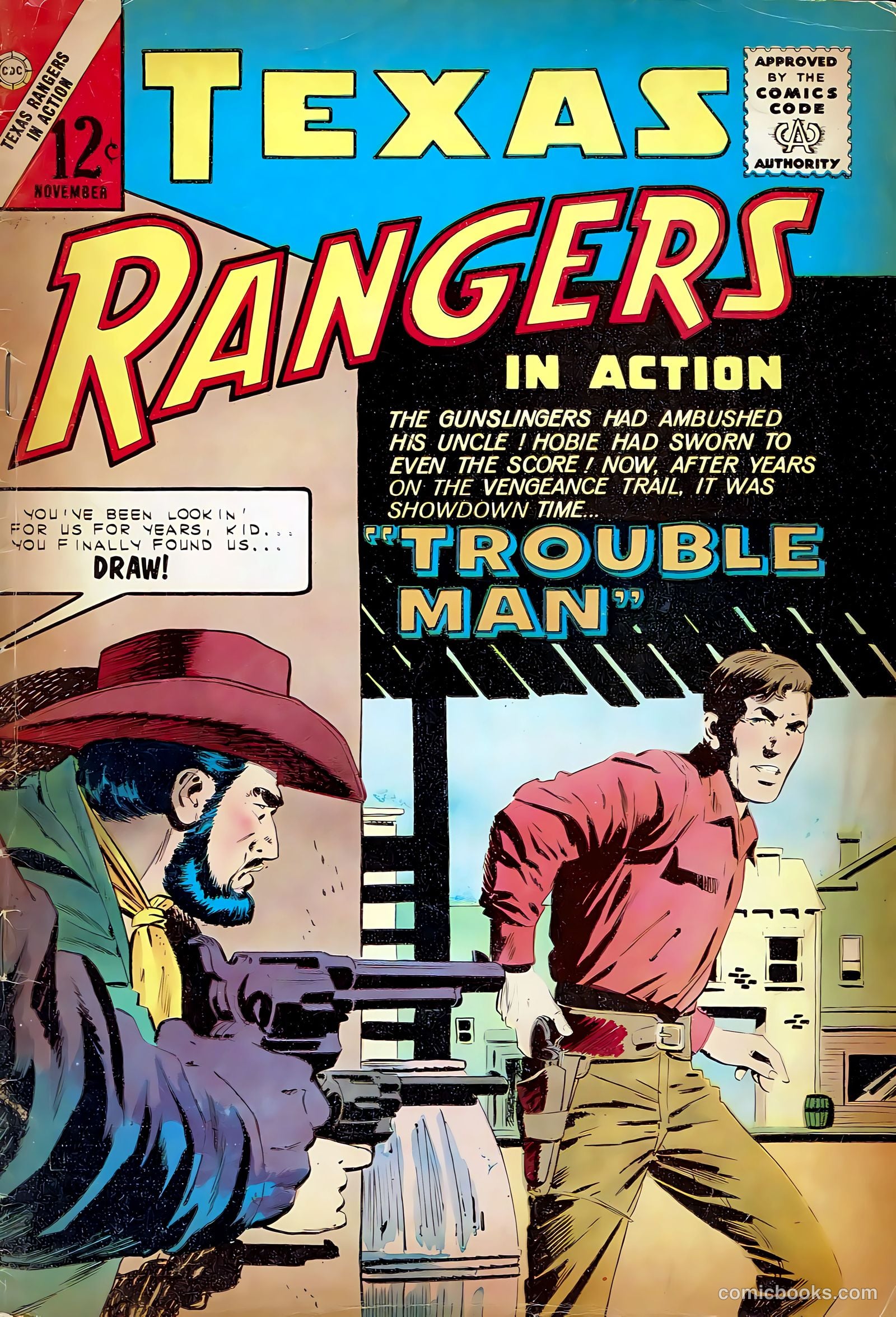 Texas Rangers in Action #42 — page 1 of 36