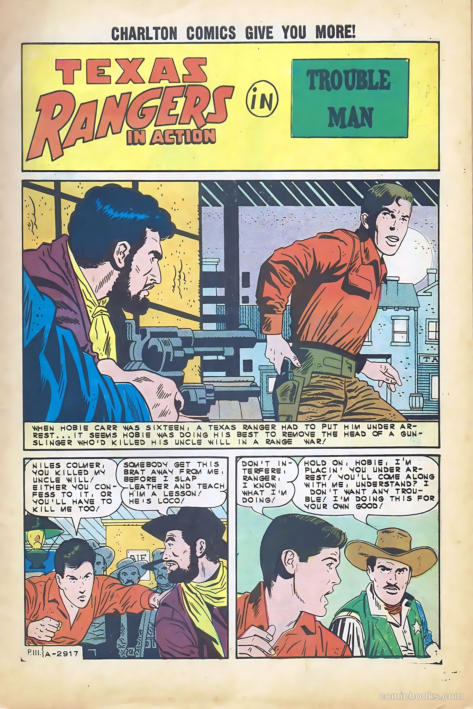 Texas Rangers in Action #42 — page 3 of 36