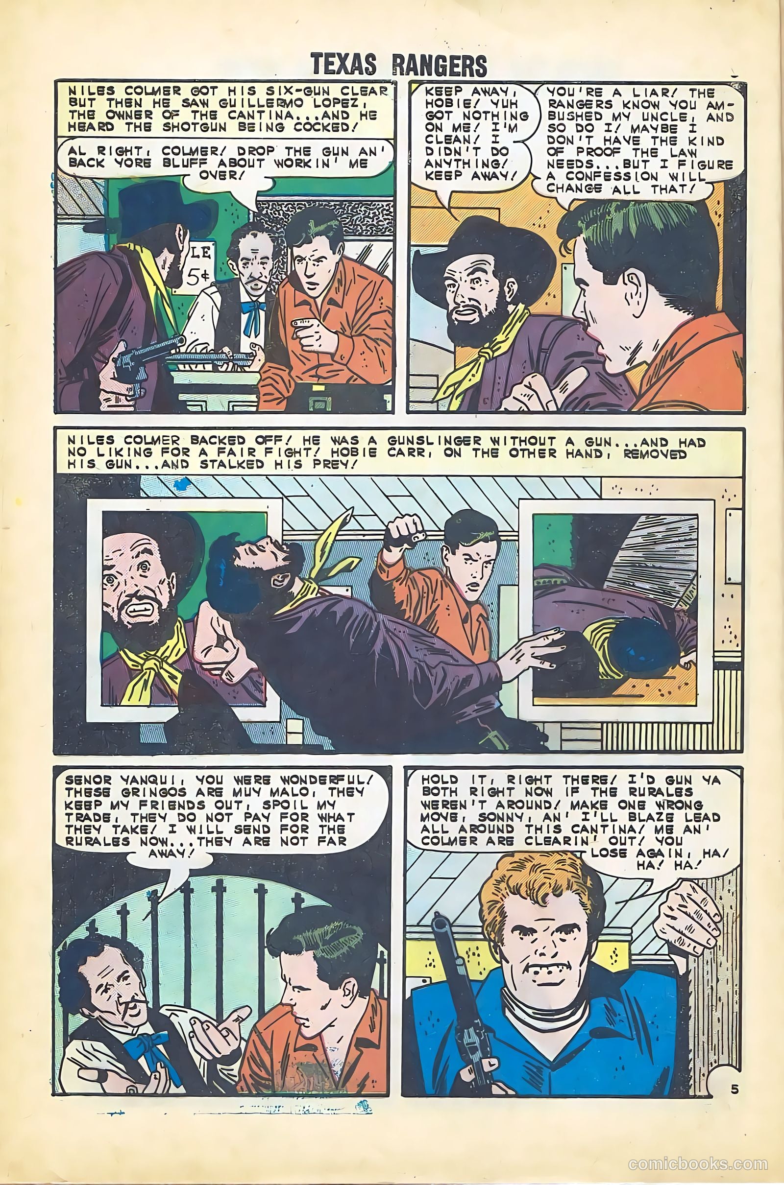 Texas Rangers in Action #42 — page 8 of 36