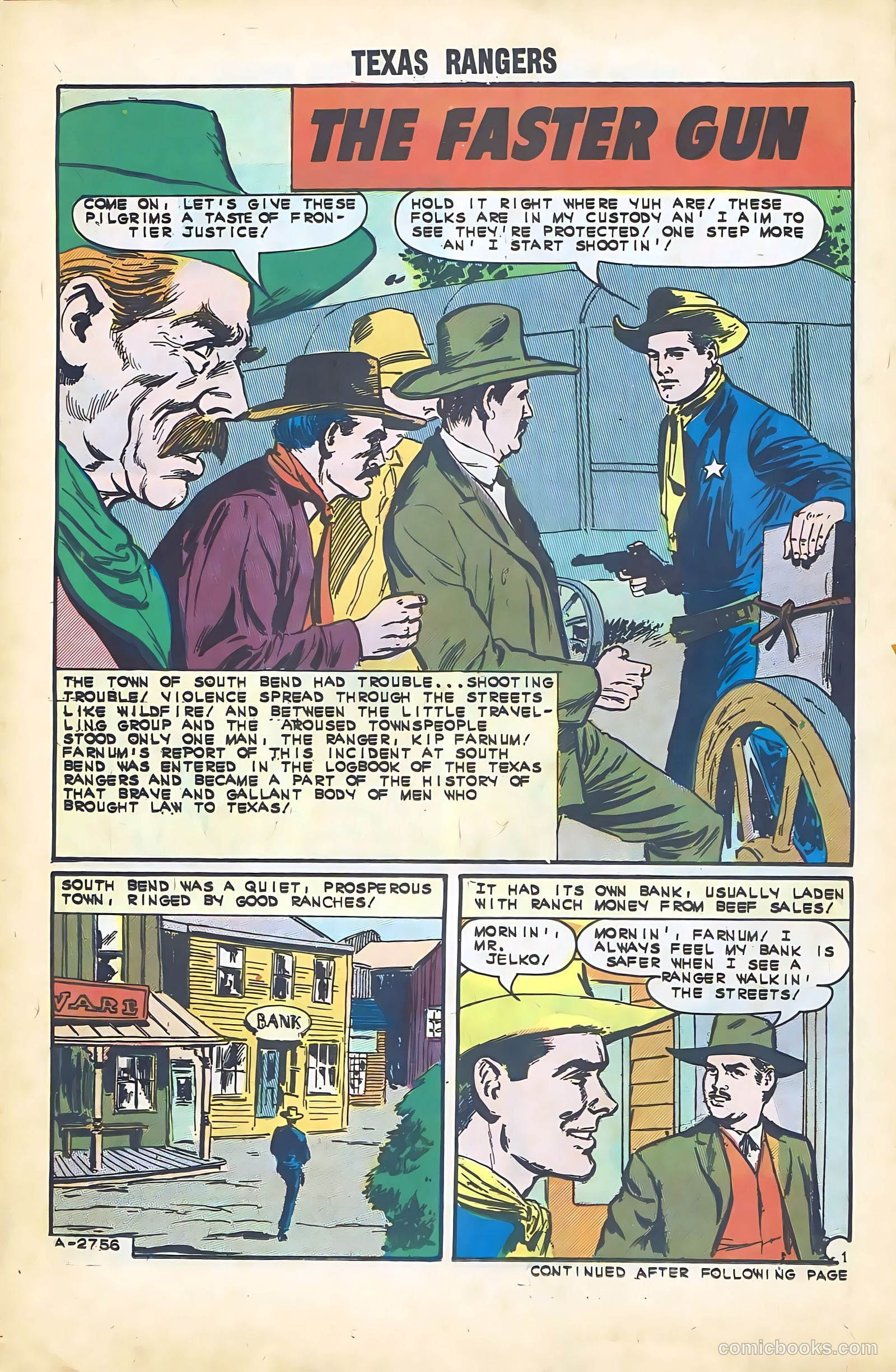 Texas Rangers in Action #42 — page 14 of 36