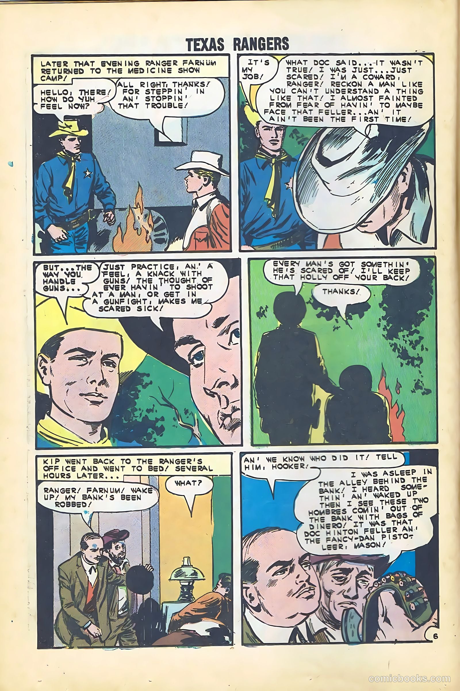 Texas Rangers in Action #42 — page 20 of 36